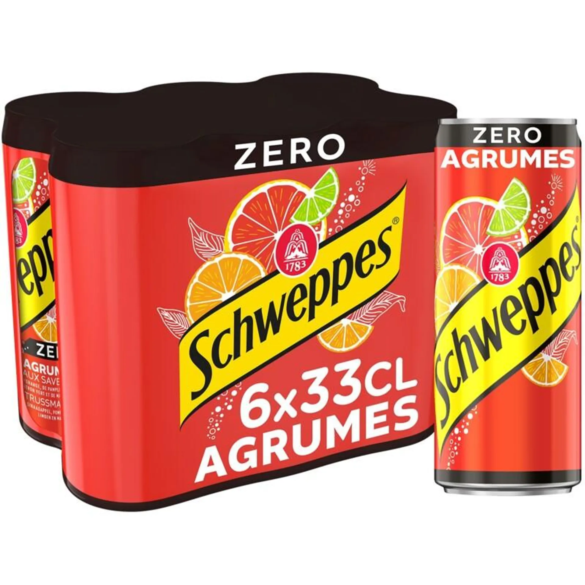 Schweppes Agrumes zero 6-pack