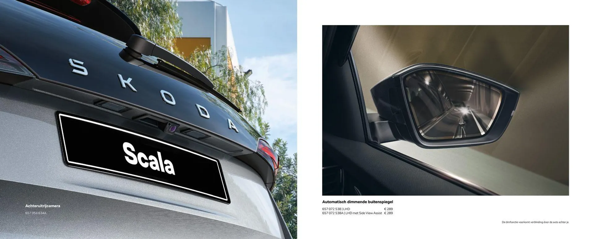 Škoda Scala accessoires brochure van 2 augustus tot 2 augustus 2025 - Folder pagina 33