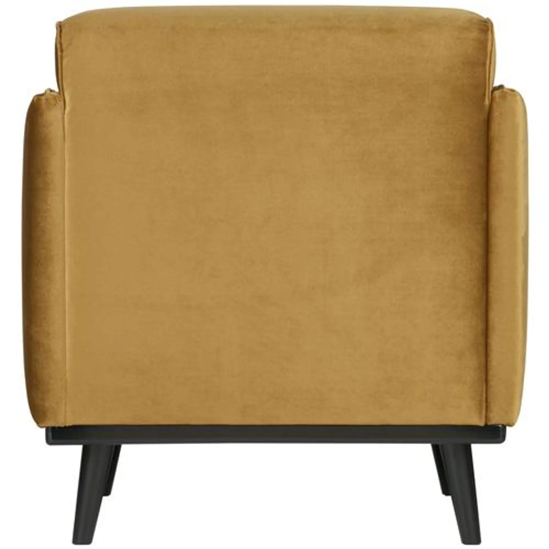 BePureHome fauteuil met arm Statement - Polyester - Honing Geel