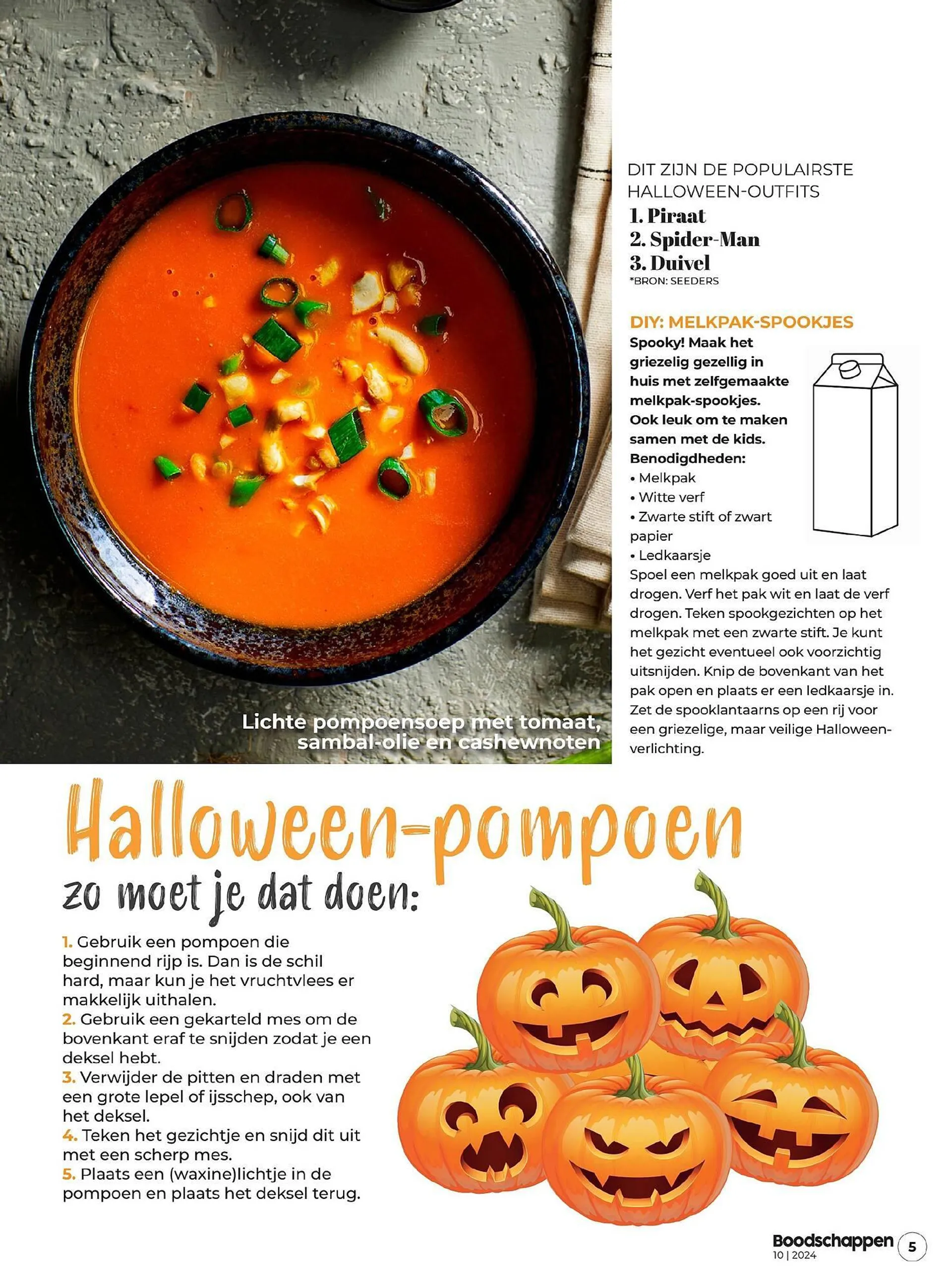 Boodschappen folder van 1 oktober tot 31 oktober 2024 - Folder pagina 5