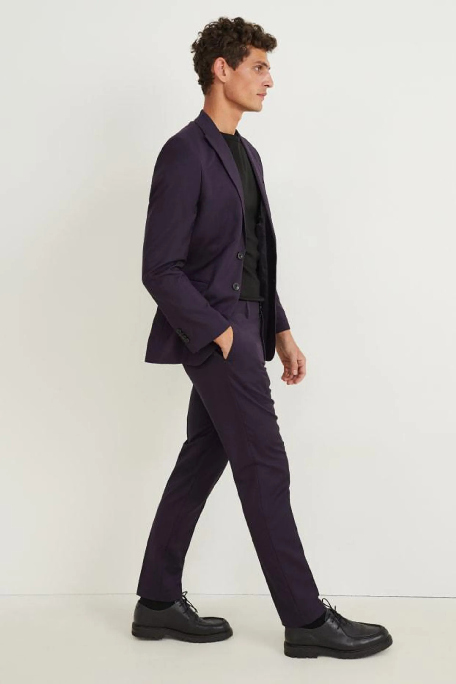 Mix-and-match trousers - slim fit - Flex - stretch