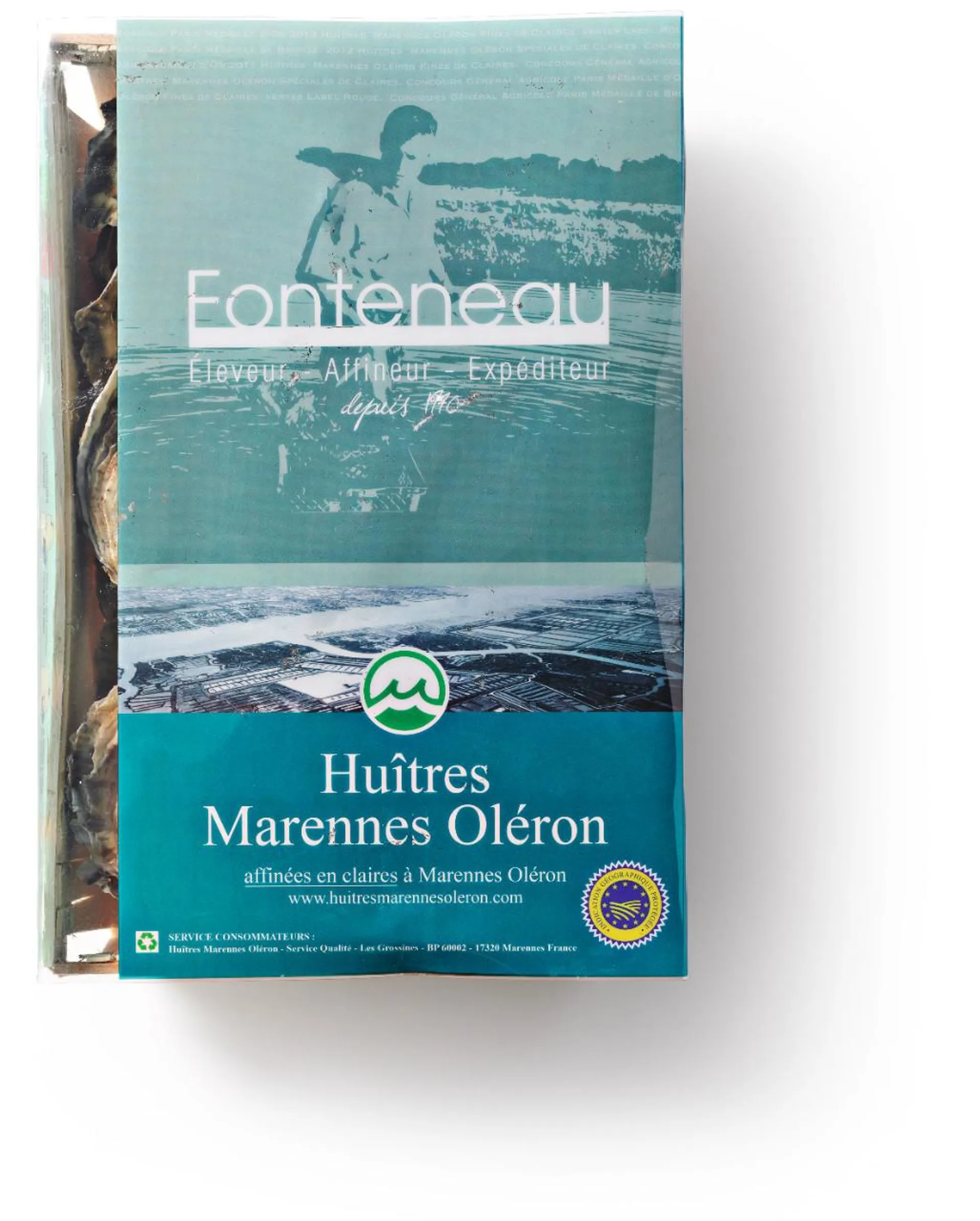 Oester Fine d'Oleron Nr 3 (tussen de 66 gr en 85 gr )