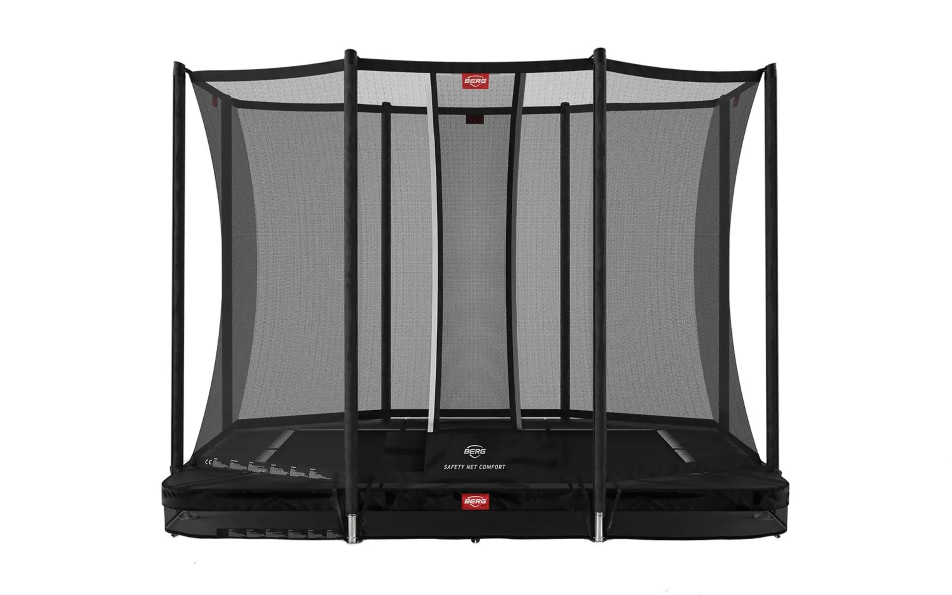 BERG Ultim Favorit InGround 280 Black + Safety Net Comfort