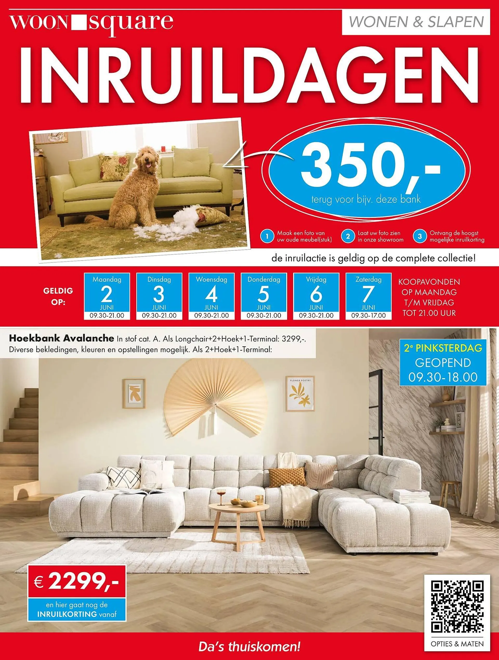 Woonsquare folder van 2 juni tot 8 juni 2025 - Folder pagina 1