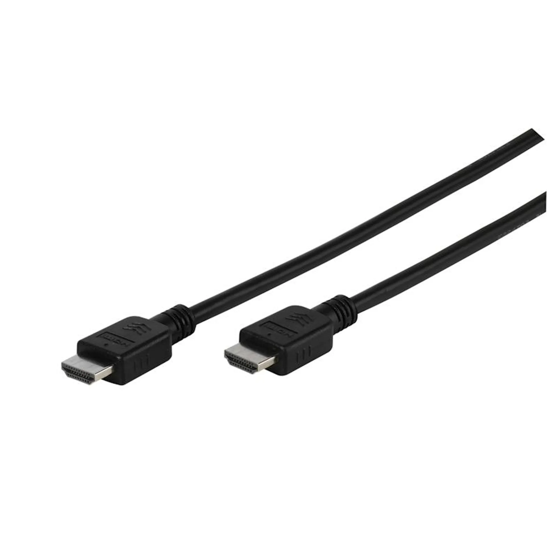 HDMI 2.0 kabel met High Speed Ethernet HDMI male naar HDMI male connector, 0,1 meter wit