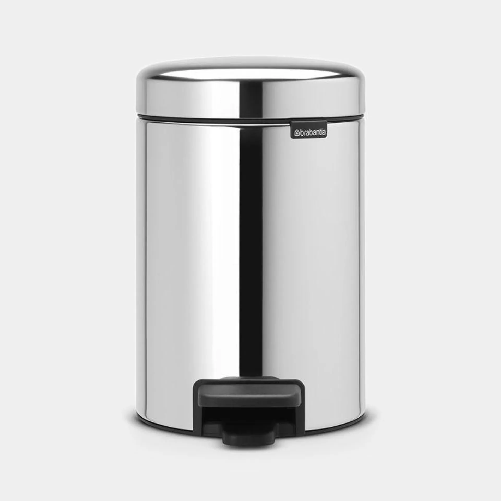 NewIcon Pedaalemmer 3 liter - Brilliant Steel