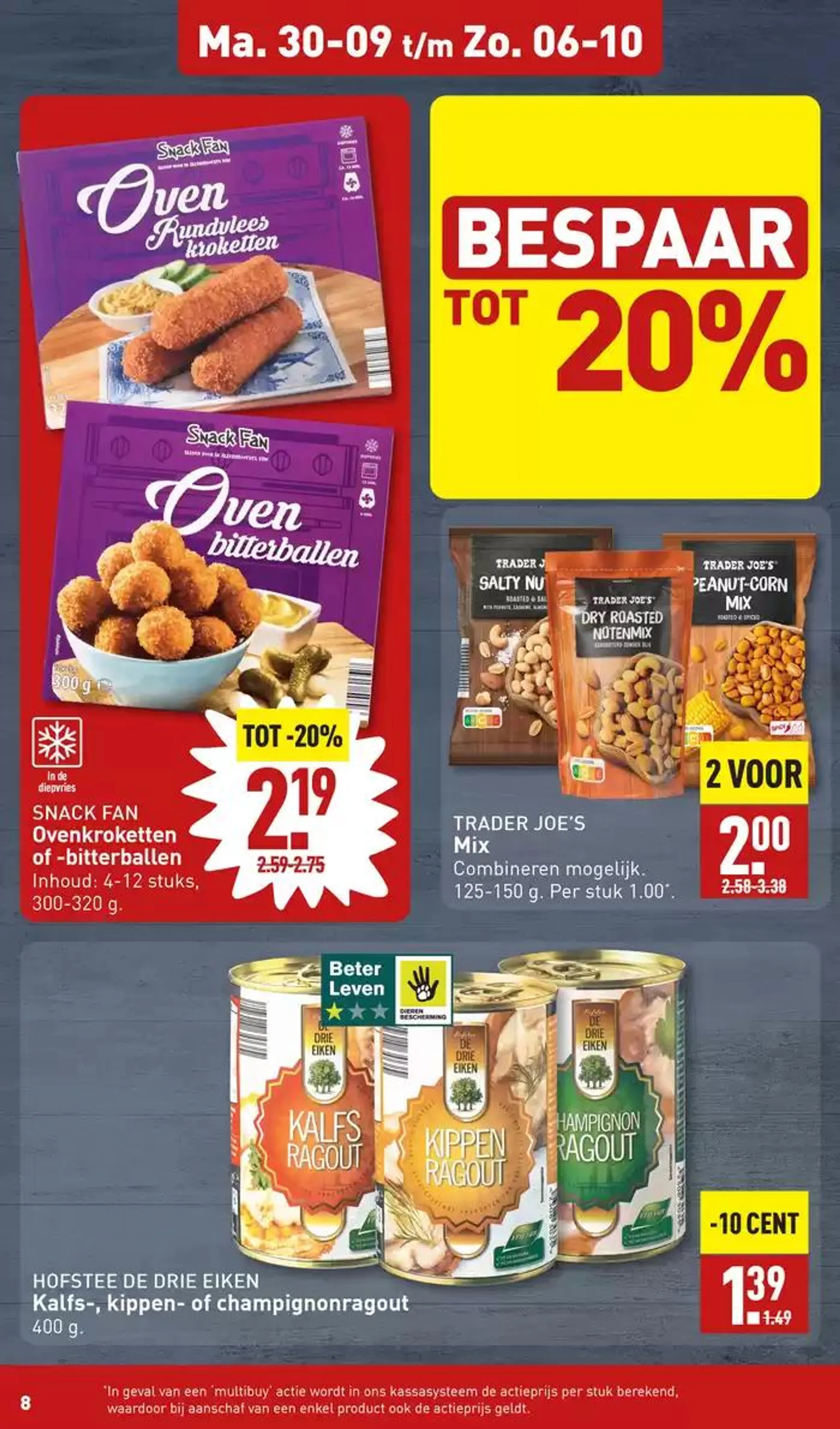 Actuele deals en aanbiedingen van 28 september tot 12 oktober 2024 - Folder pagina 8