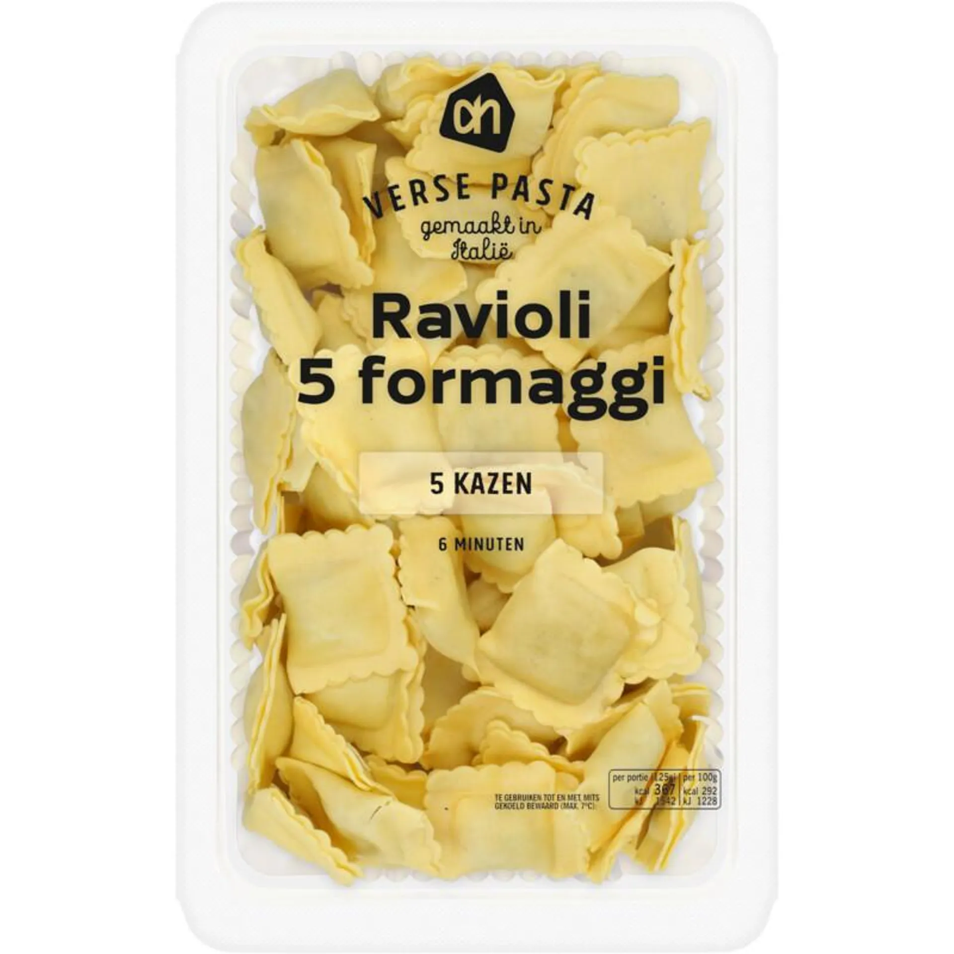 AH Verse ravioli 5 formaggio