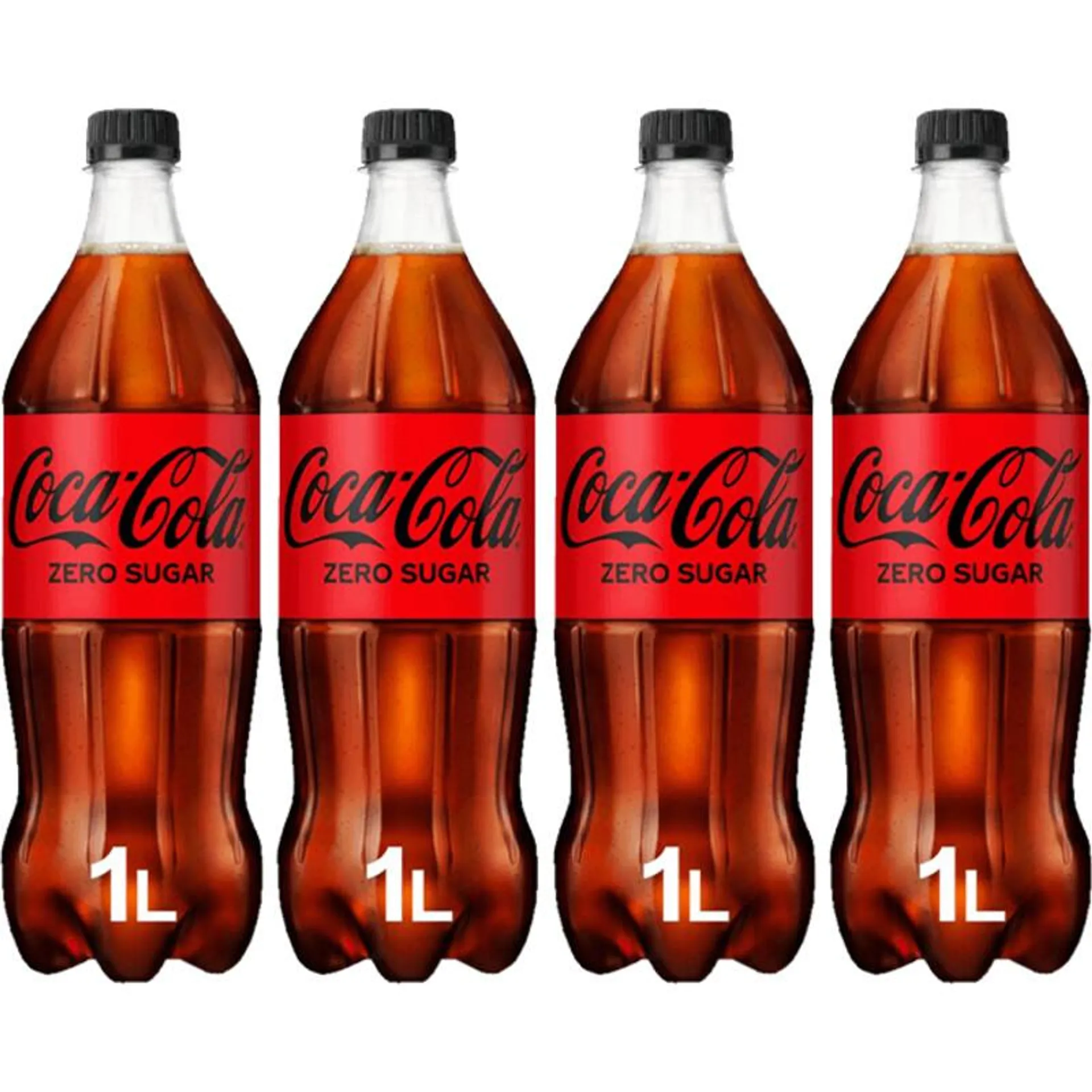 Coca-Cola Zero 1L 4-pack