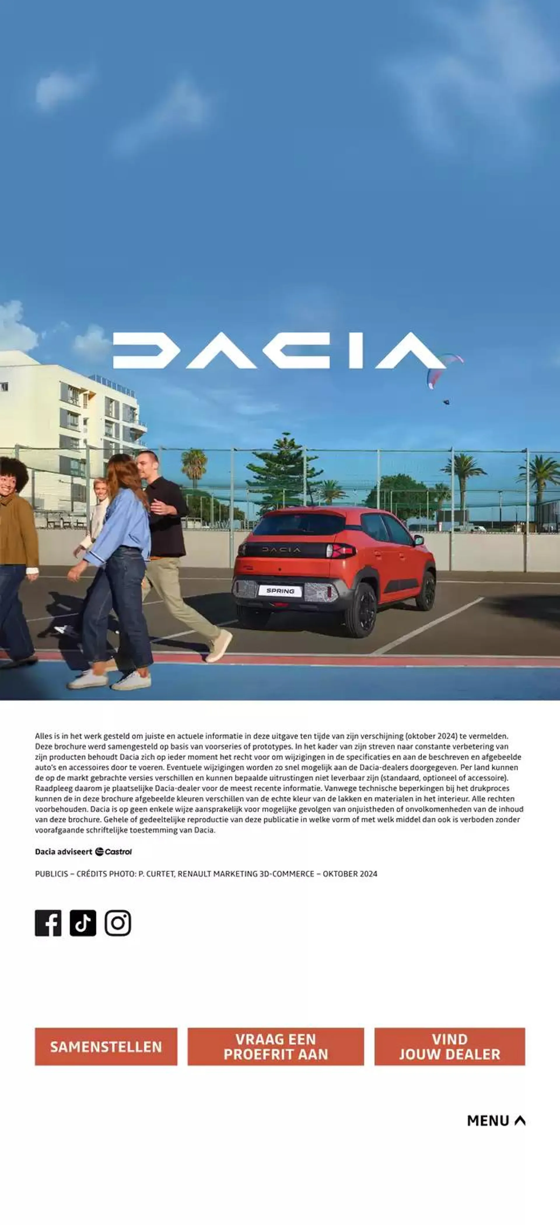 Dacia Spring van 28 november tot 30 juni 2025 - Folder pagina 15