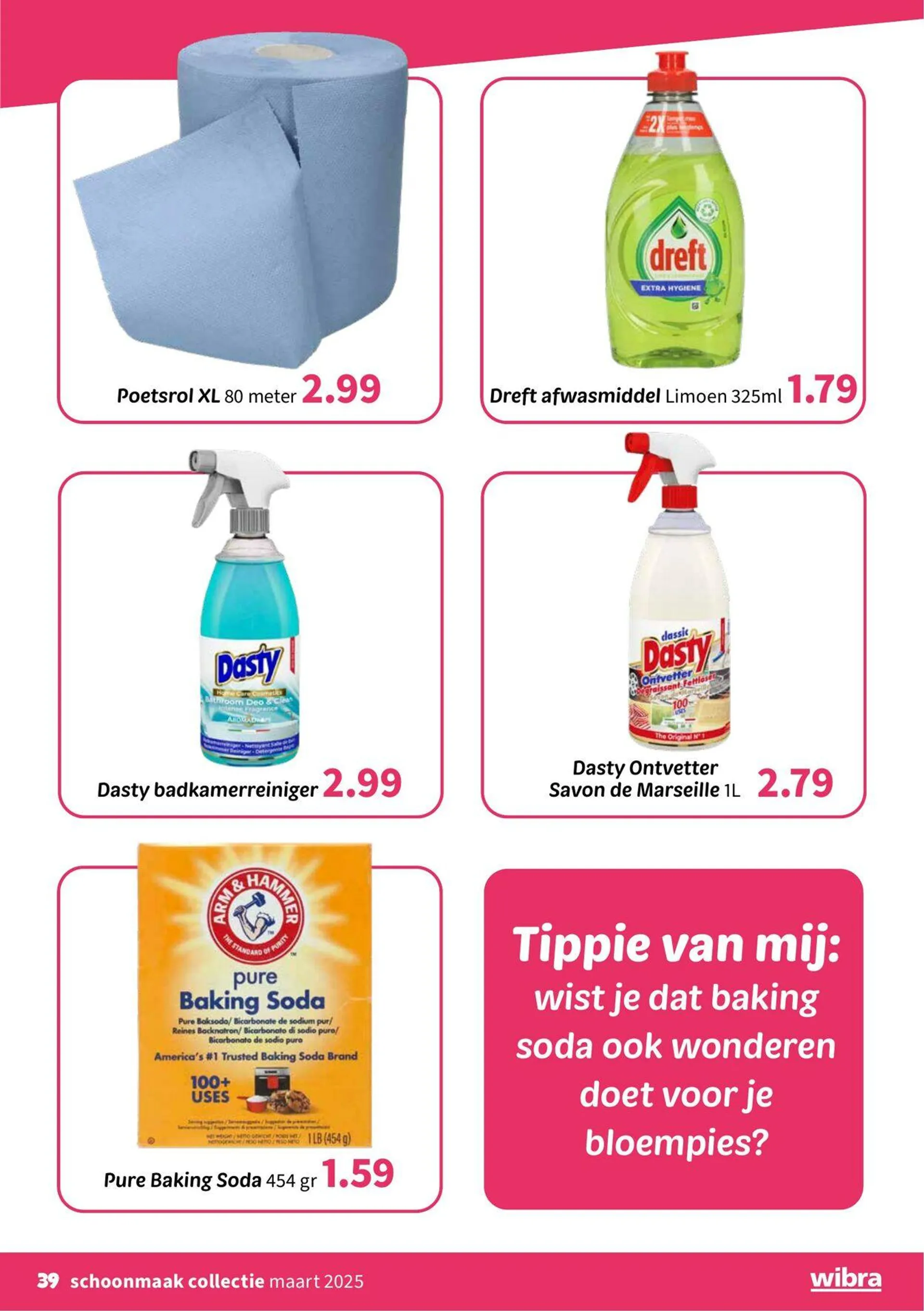Wibra Actuele folder van 11 mei tot 25 mei 2025 - Folder pagina 39