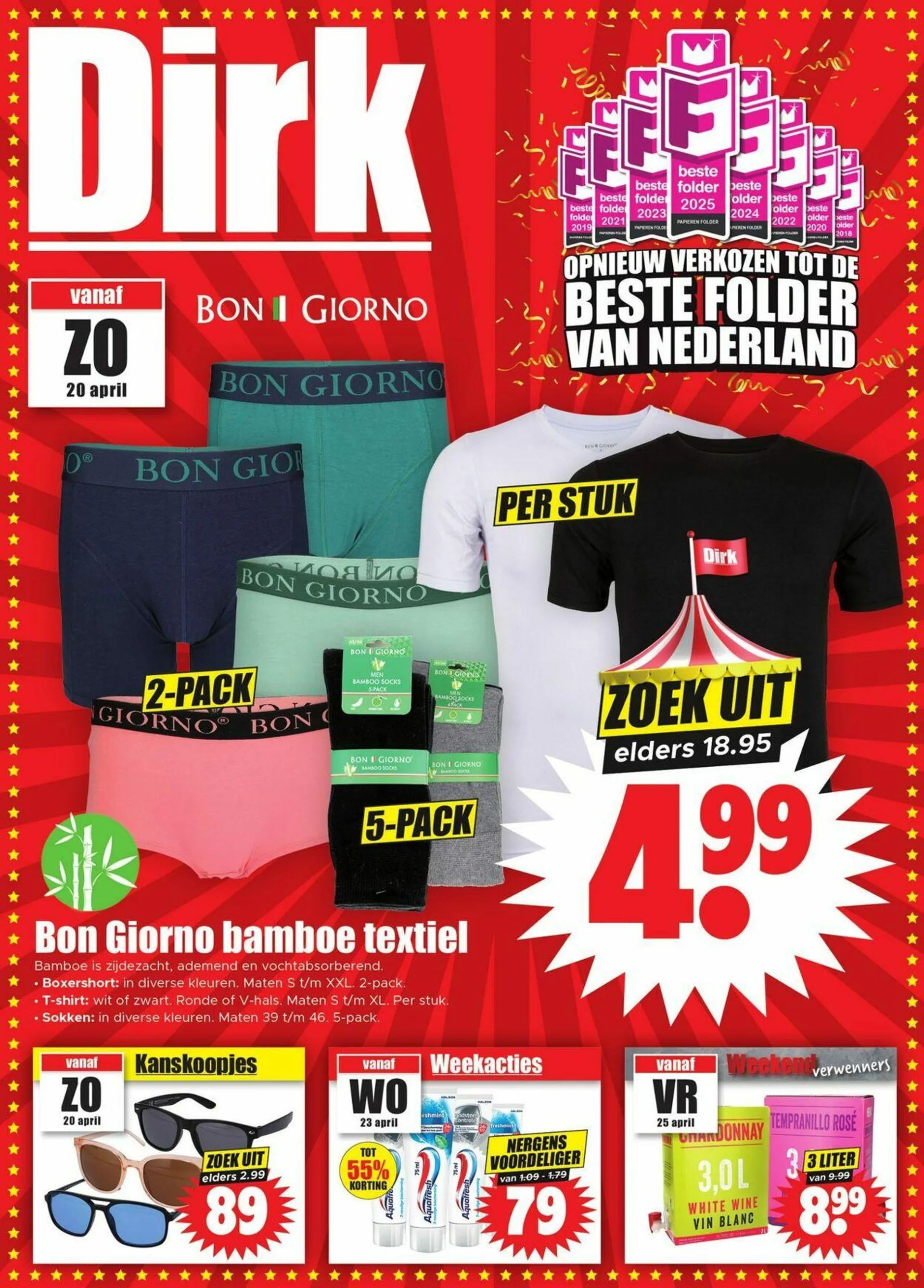 Dirk Actuele folder van 2 september tot 16 september 2025 - Folder pagina 1