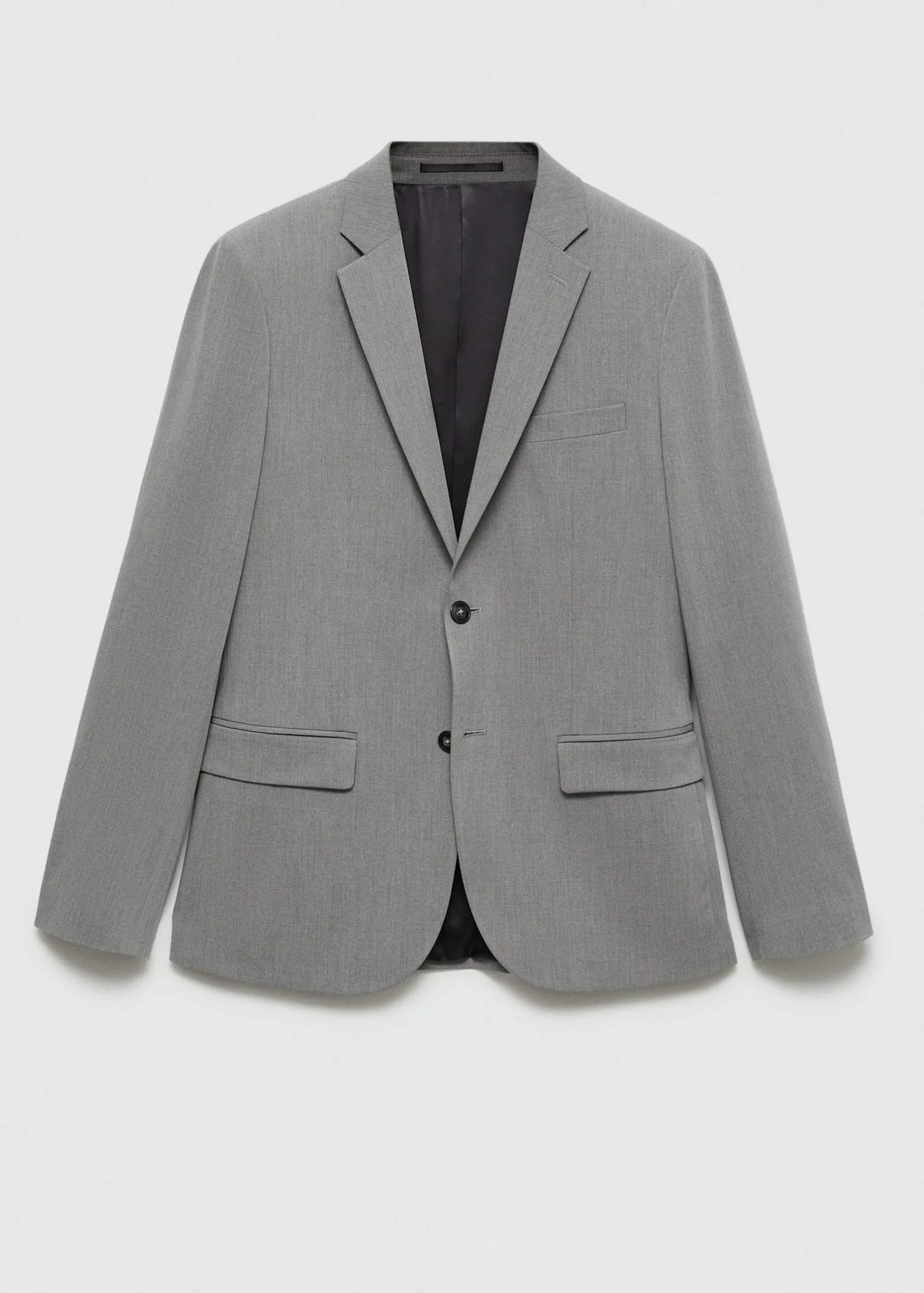 Super slim-fit blazer van stretch stof