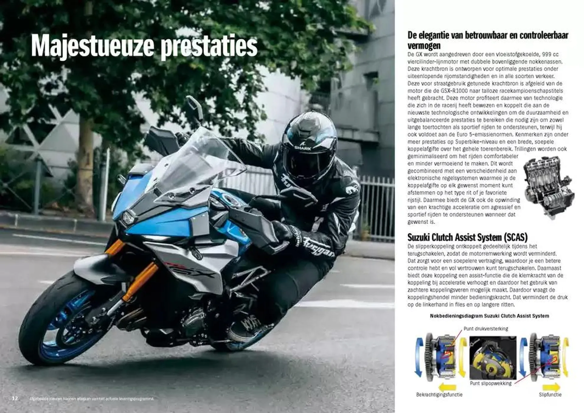 Suzuki Gsx-S1000Gx van 24 oktober tot 7 november 2024 - Folder pagina 12