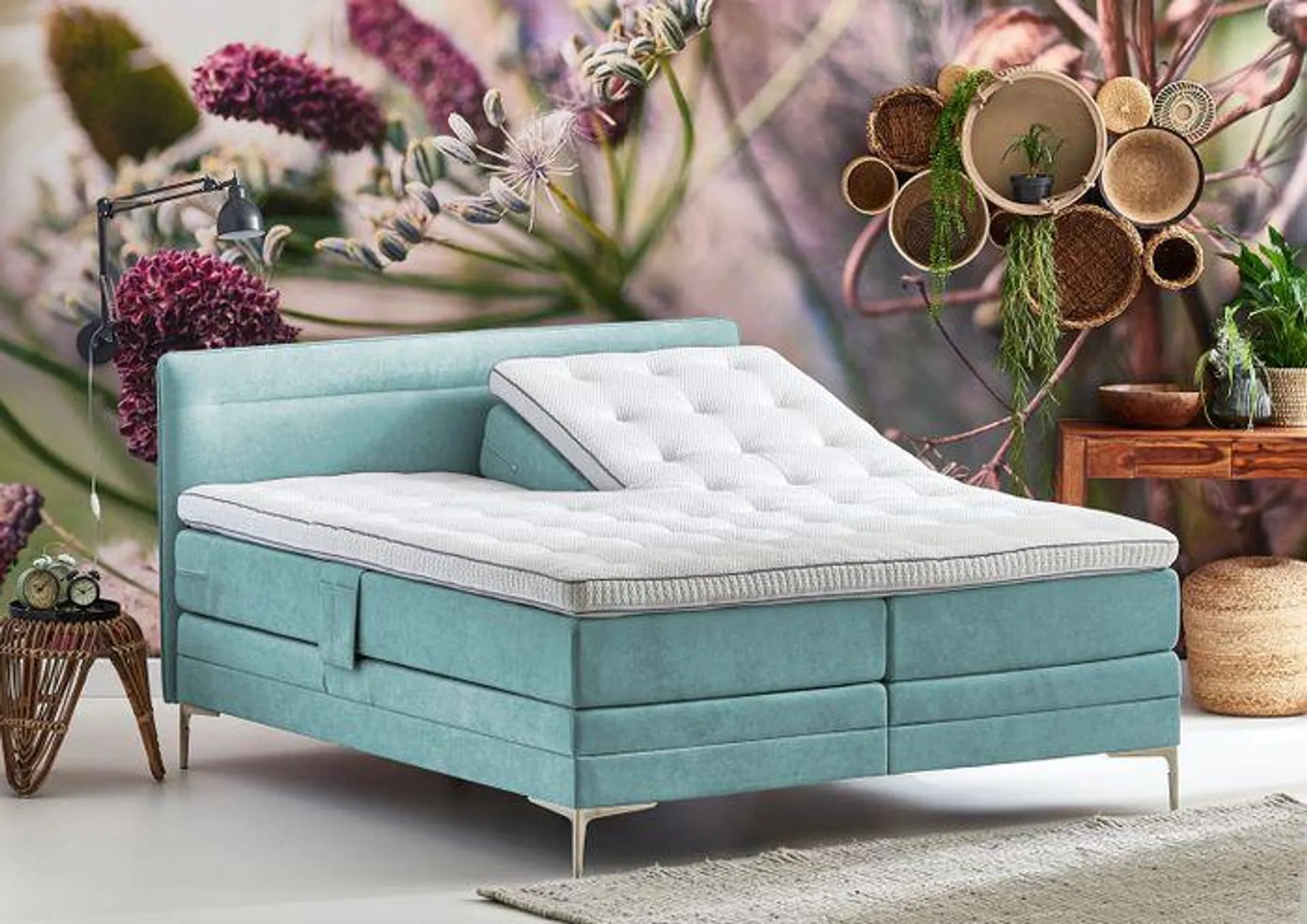 Cinderella Elektrische Boxspring Tender Wave Compleet - Groen