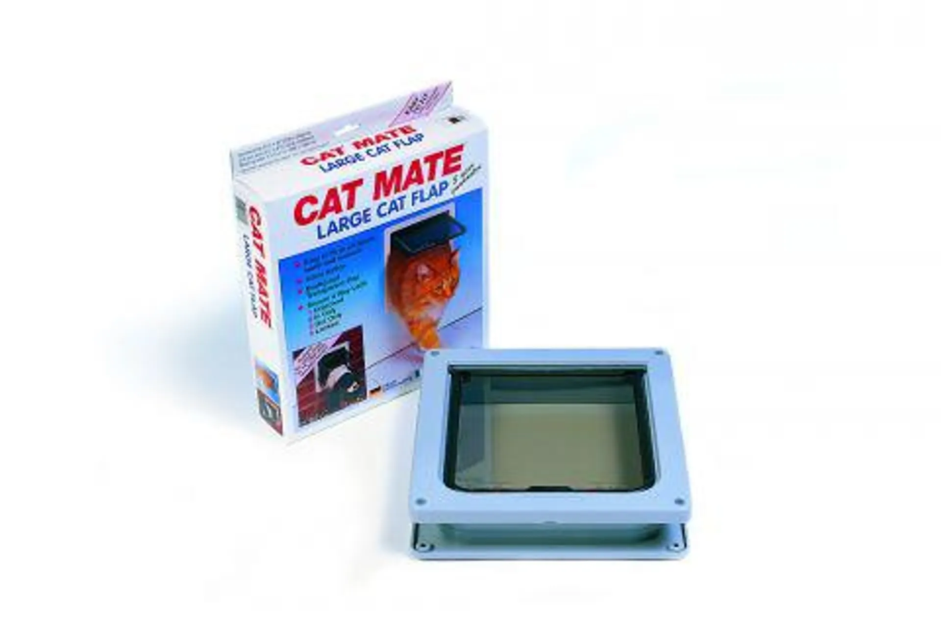 CATMATE 221 - Kattenluik & Kattendeuren - 235x252 mm - Wit