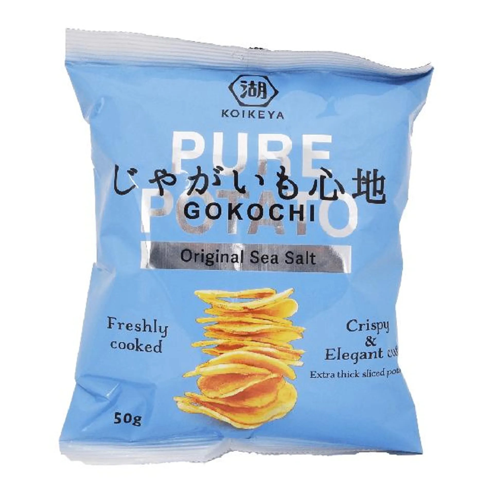 Koikeya Pure Aardappel Gokochi Original Zeezout 50g