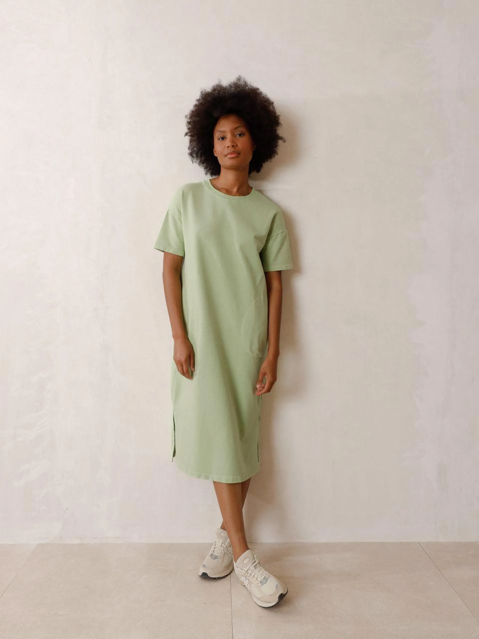 MIDI TERRYCLOTH DRESS