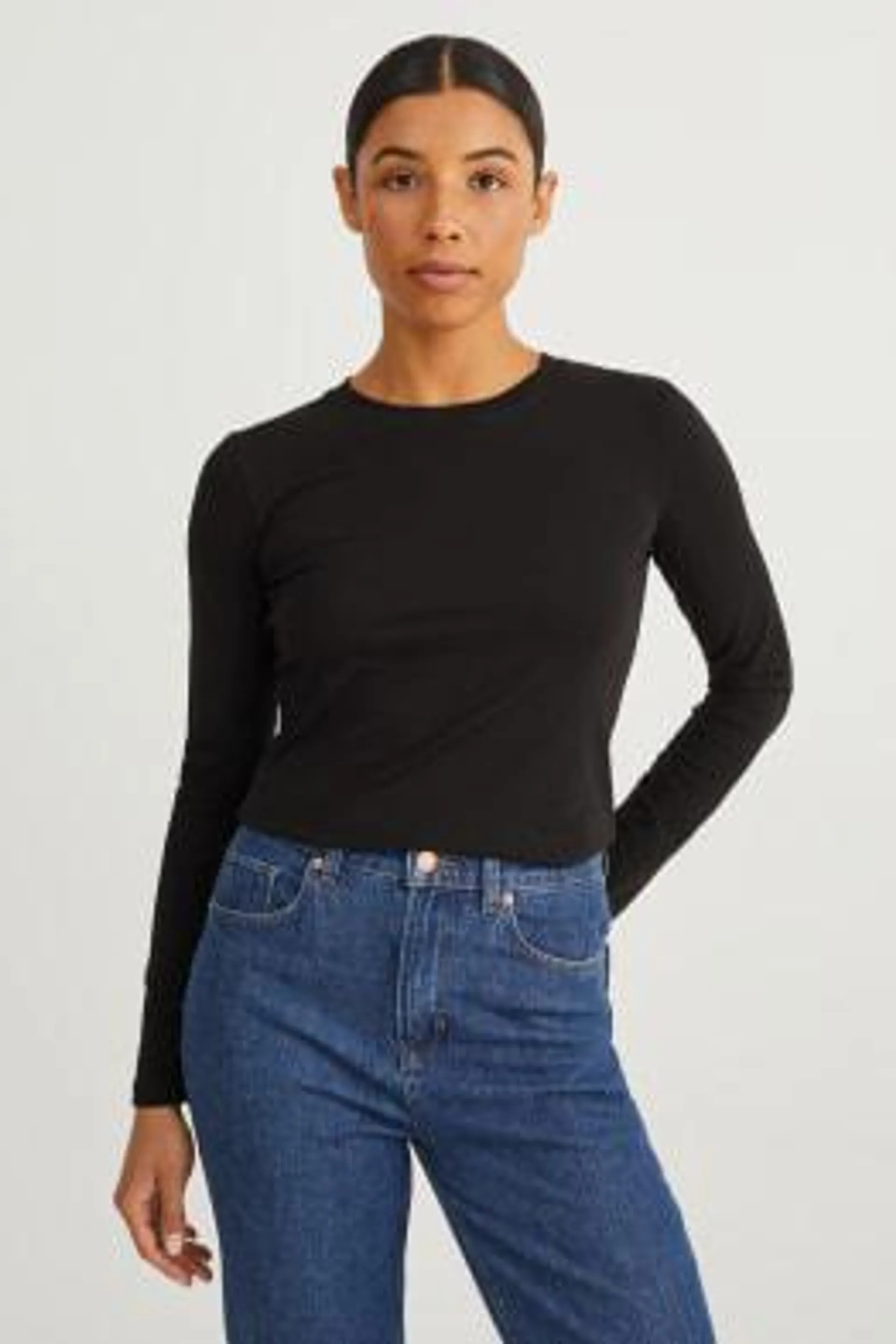 Multipack of 2 - basic long sleeve top