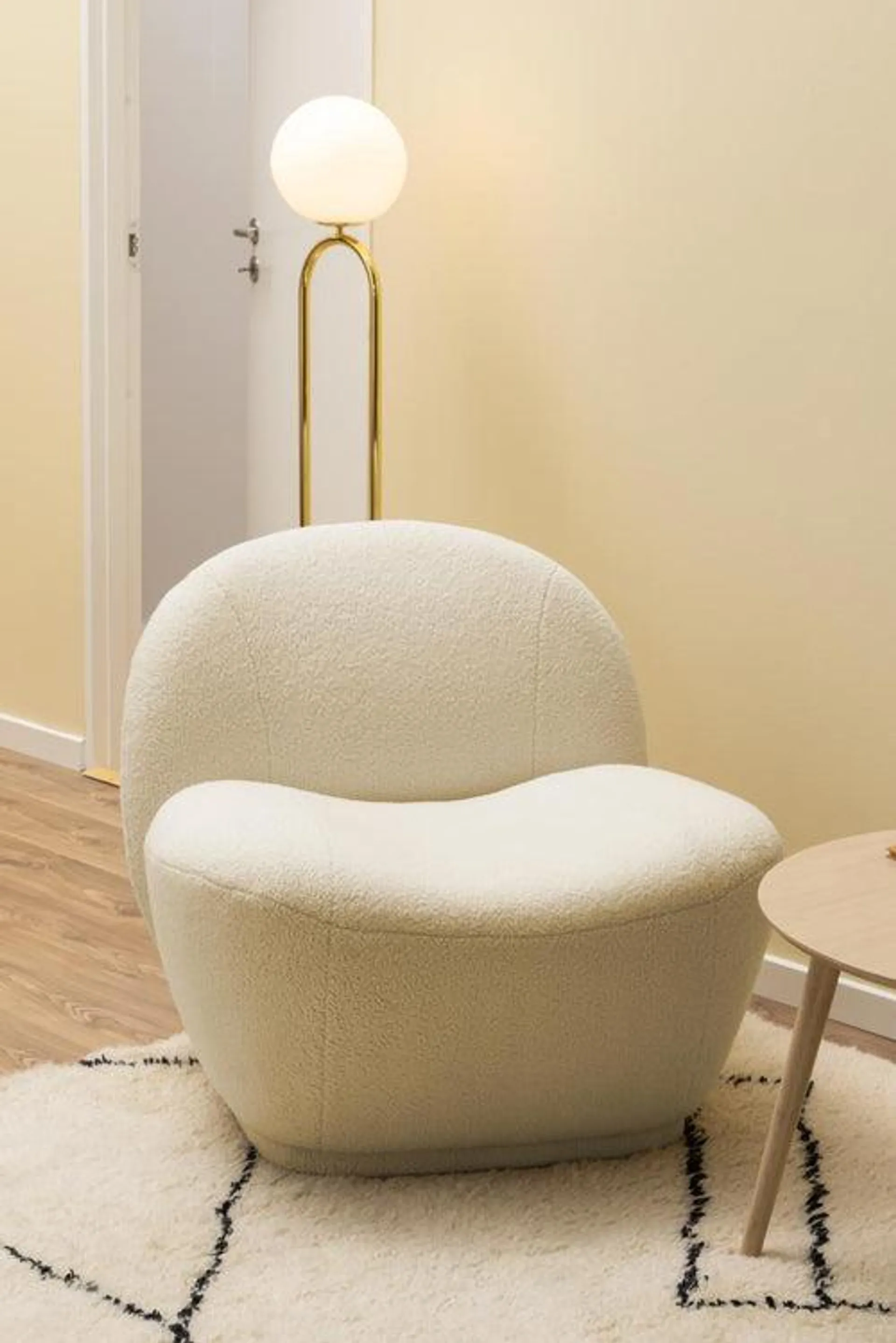 Rebellenclub fauteuil sibo - beige