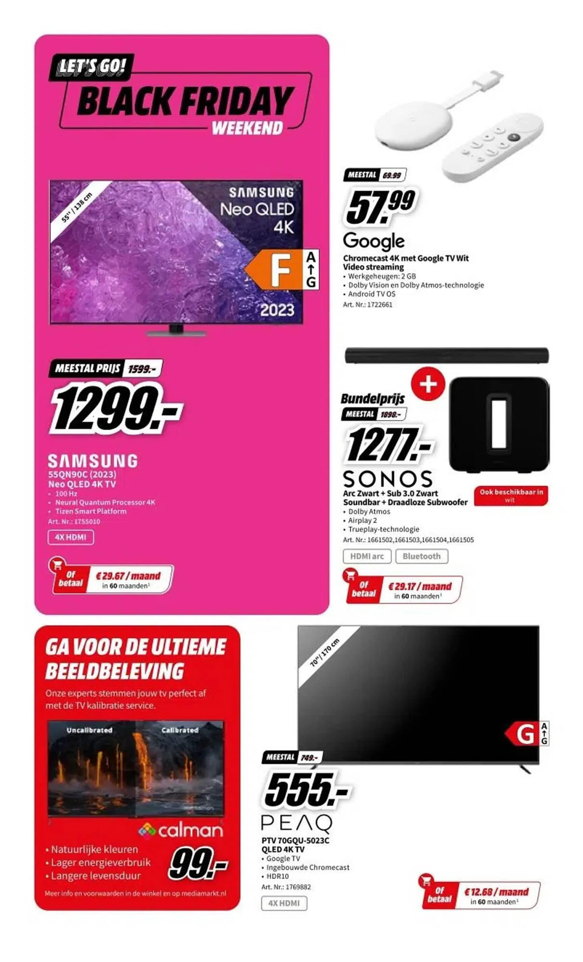 MediaMarkt folder van 23 november tot 27 november 2023 - Folder pagina 4