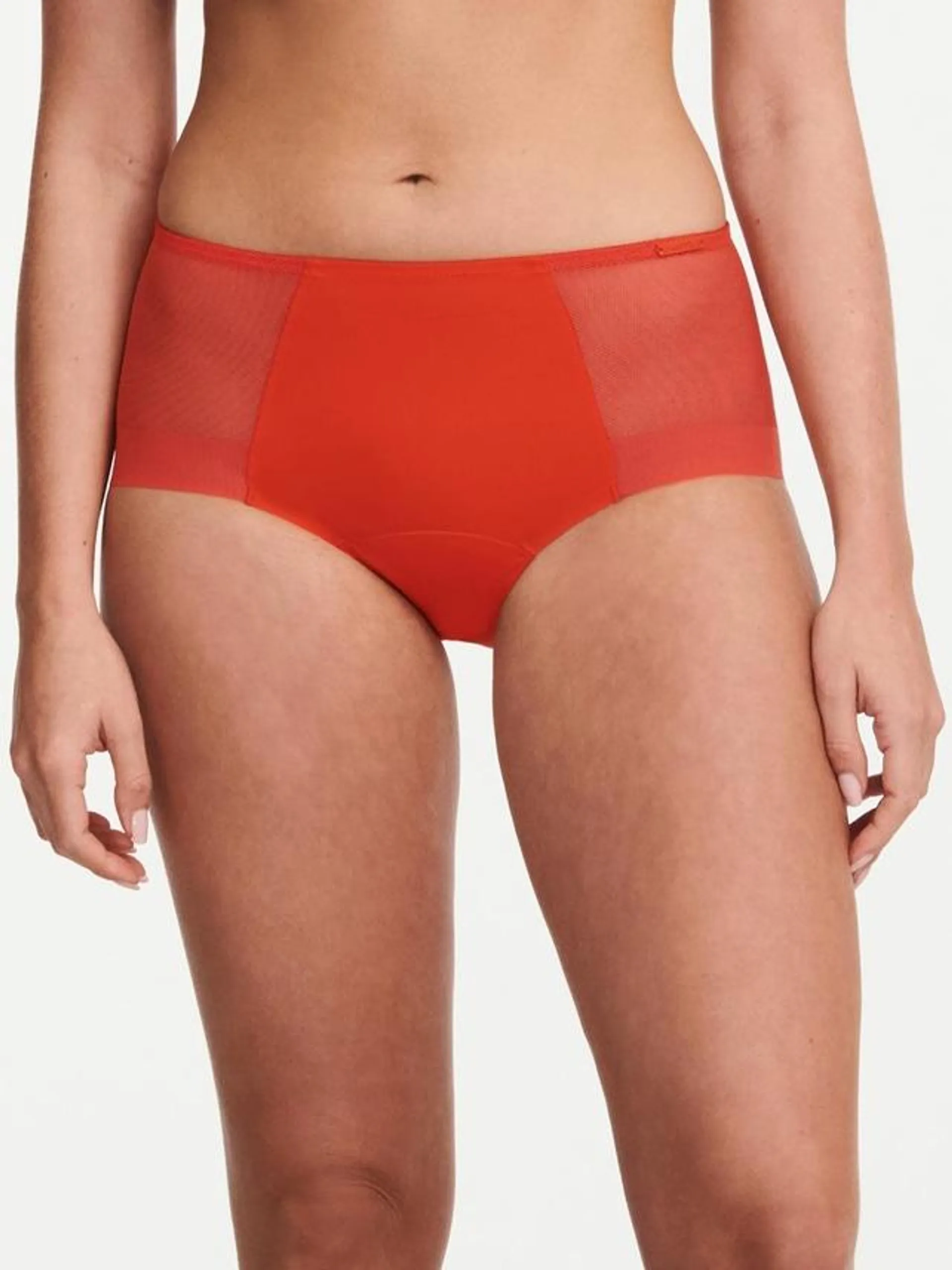 Chantelle-PERIOD PANTY MESH-Period Panty - Culotte Haute Flux Leger