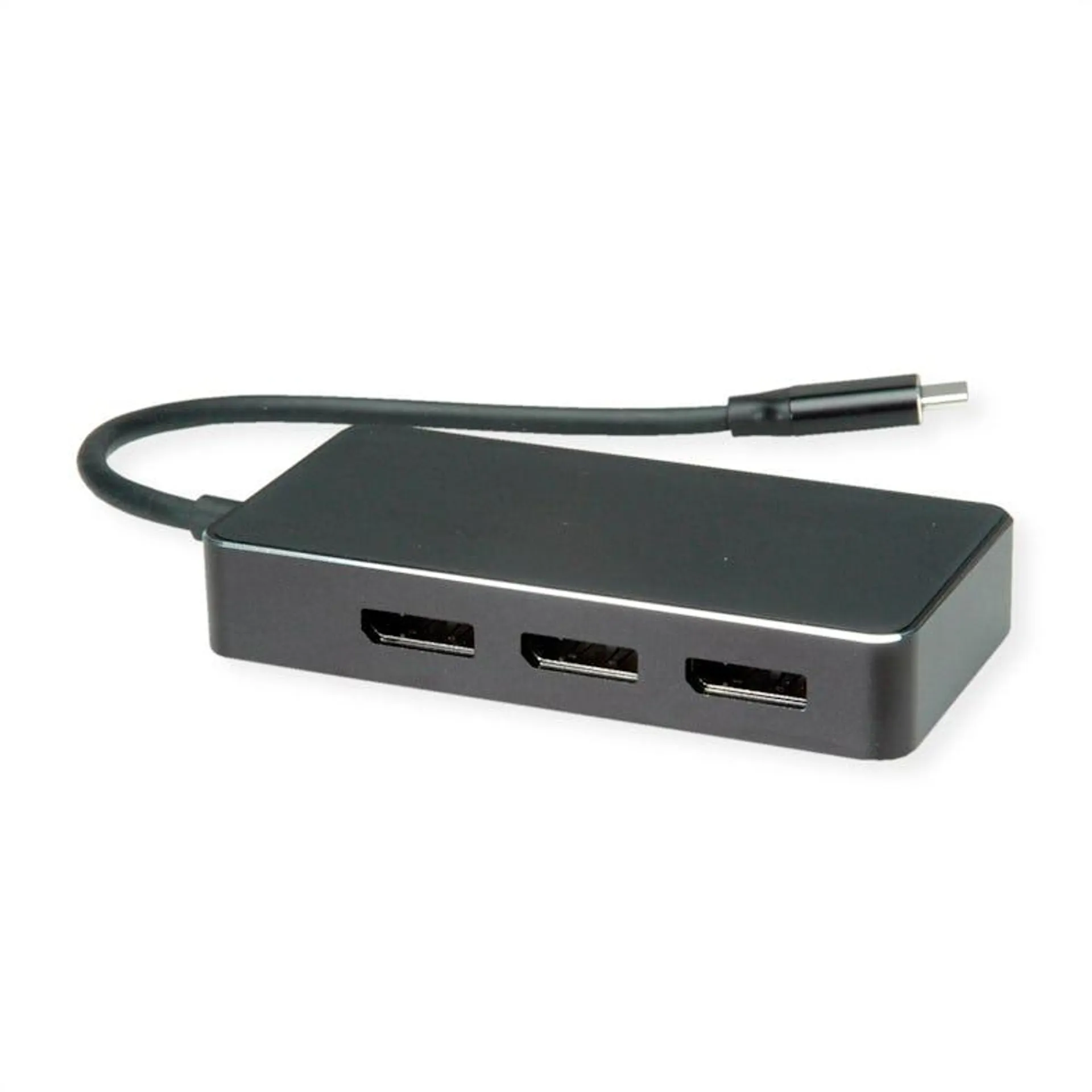 VALUE Multi Display Adapter USB Type C - 3x DP, Multi-Stream 4K