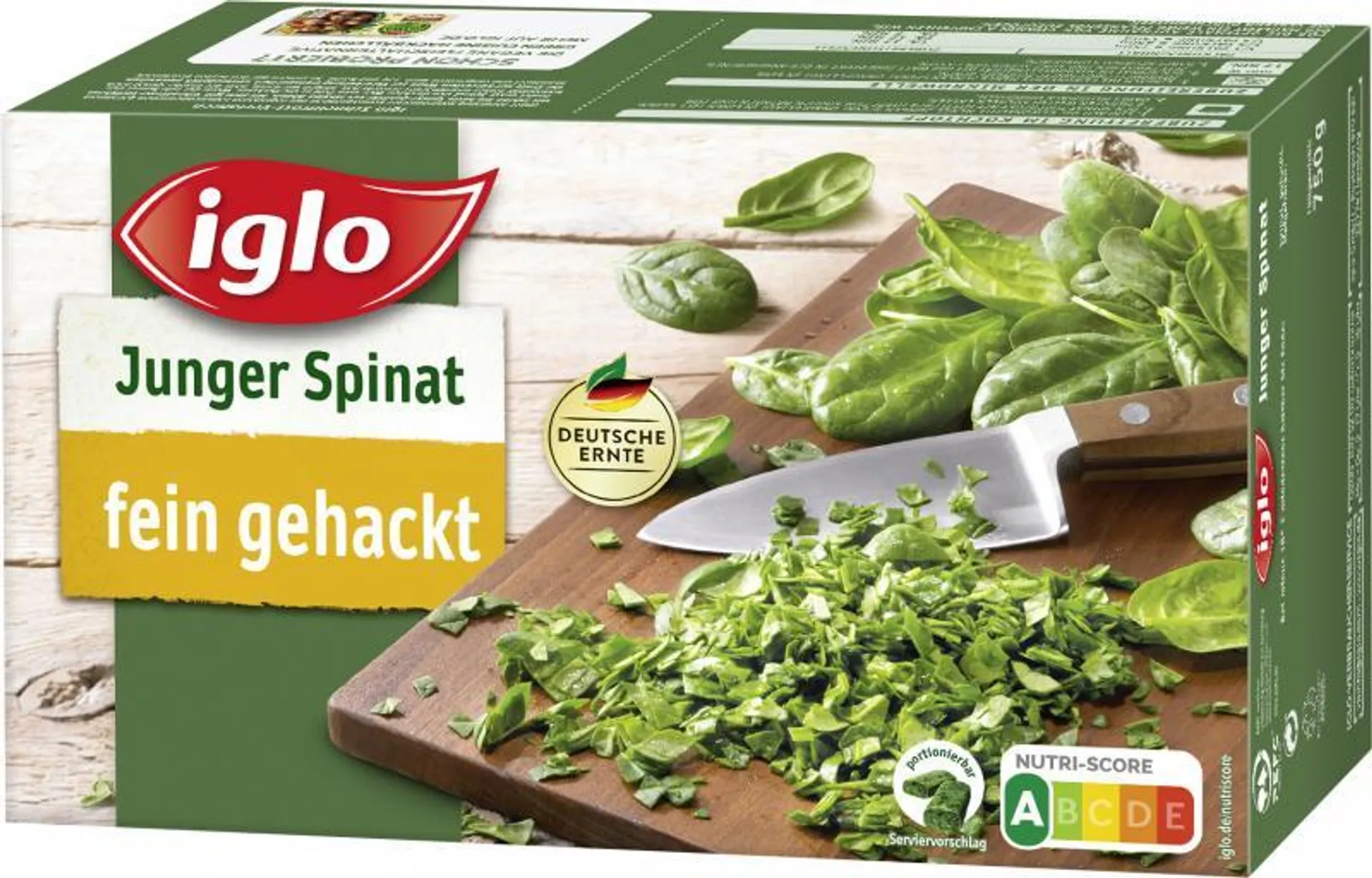 Iglo Junger Spinat fein gehackt