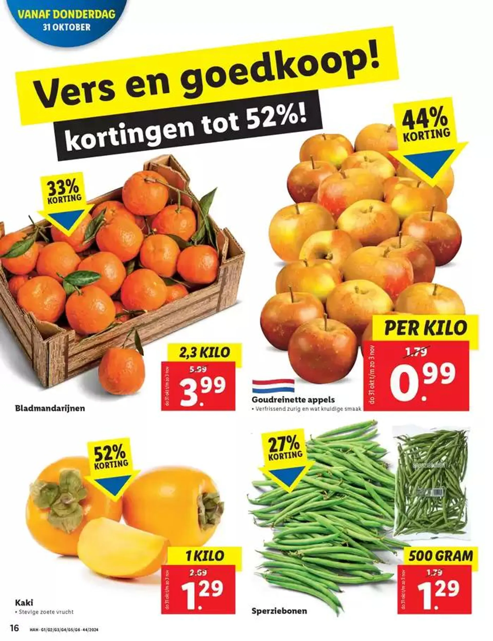 Geweldige kortingen op geselecteerde producten van 24 oktober tot 6 november 2024 - Folder pagina 20