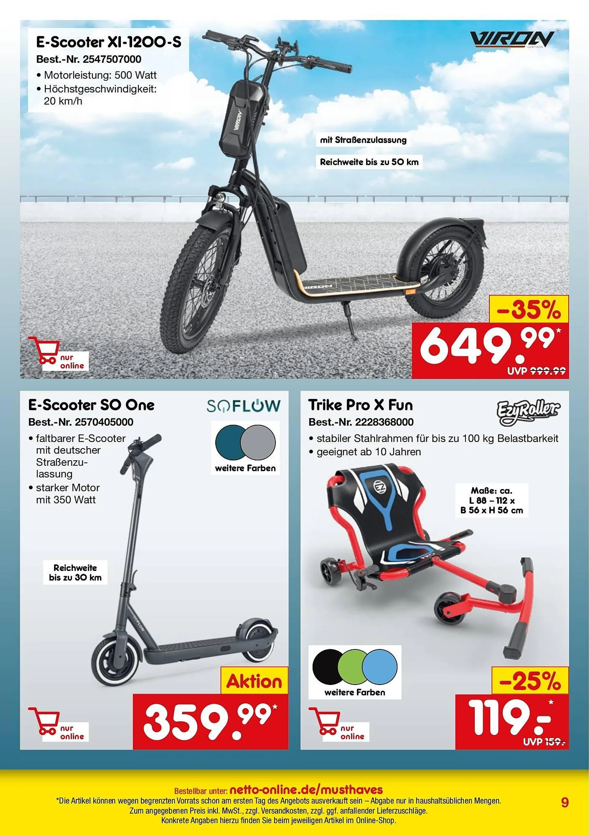 Netto Marken-Discount DE folder van 31 oktober tot 31 december 2024 - Folder pagina 9