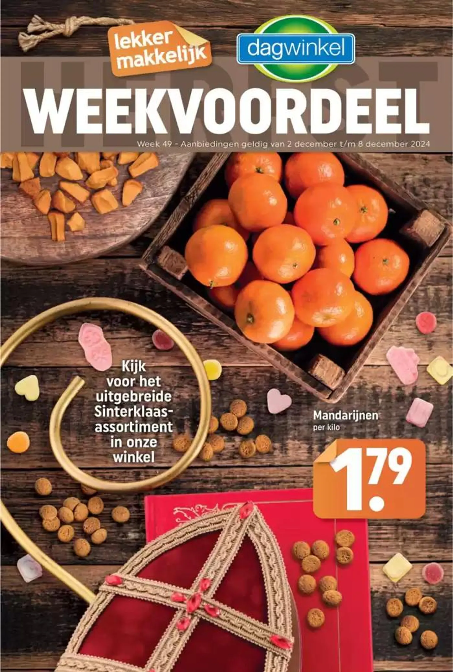 Weekvoordeel van 3 december tot 8 december 2024 - Folder pagina 1