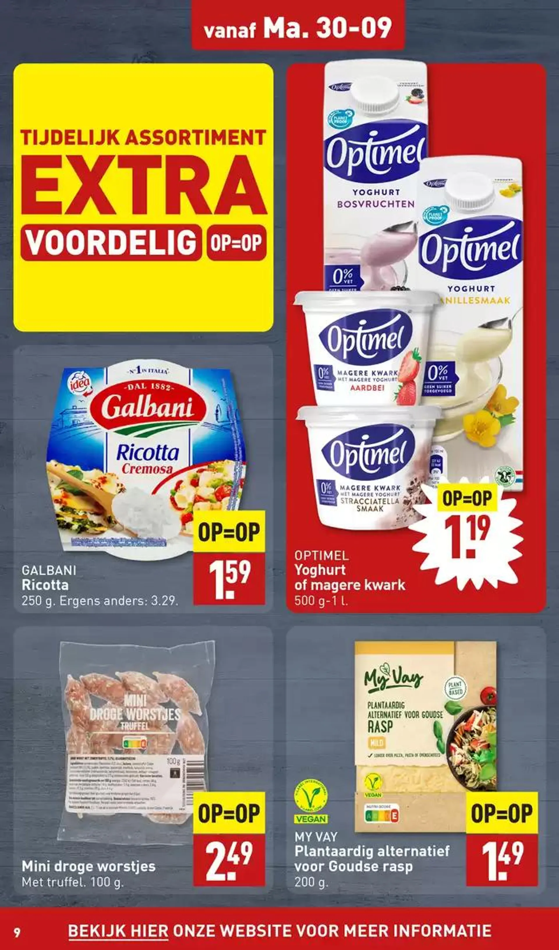 Actuele deals en aanbiedingen van 28 september tot 12 oktober 2024 - Folder pagina 9