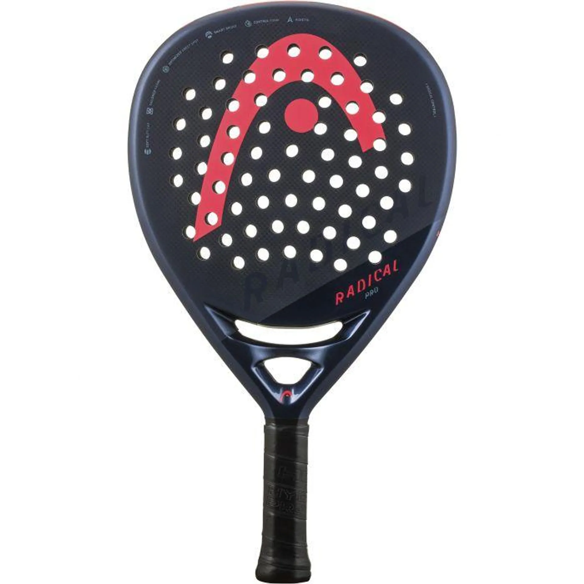 Radical Pro padel racket black red