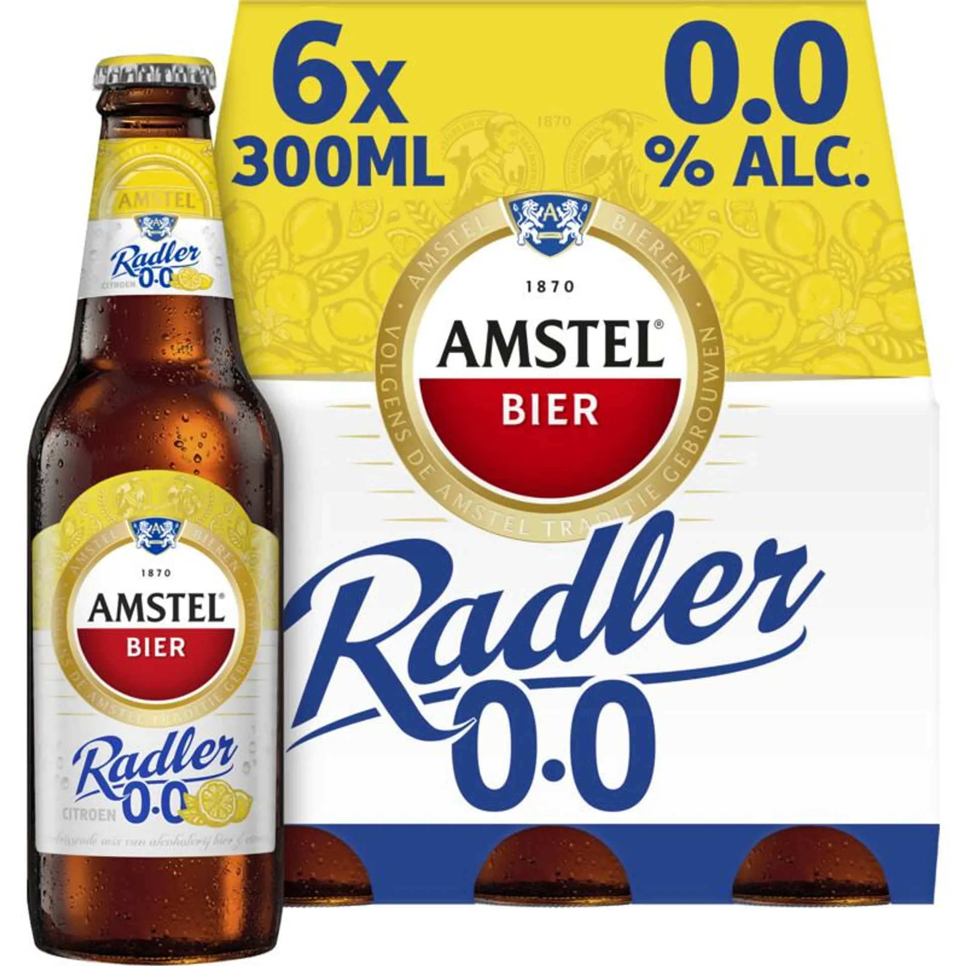 Amstel Radler citroen 0.0 bier 6-pack