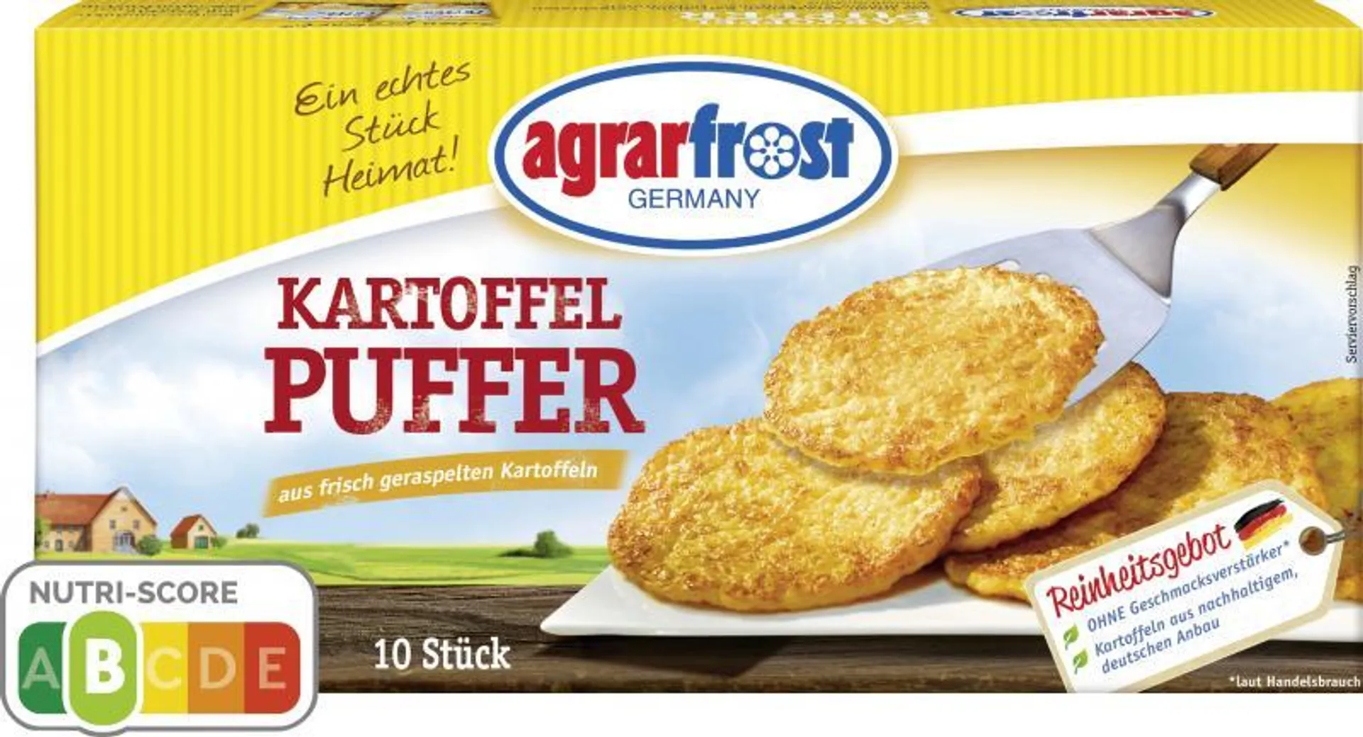 Agrarfrost Kartoffelpuffer 600 g