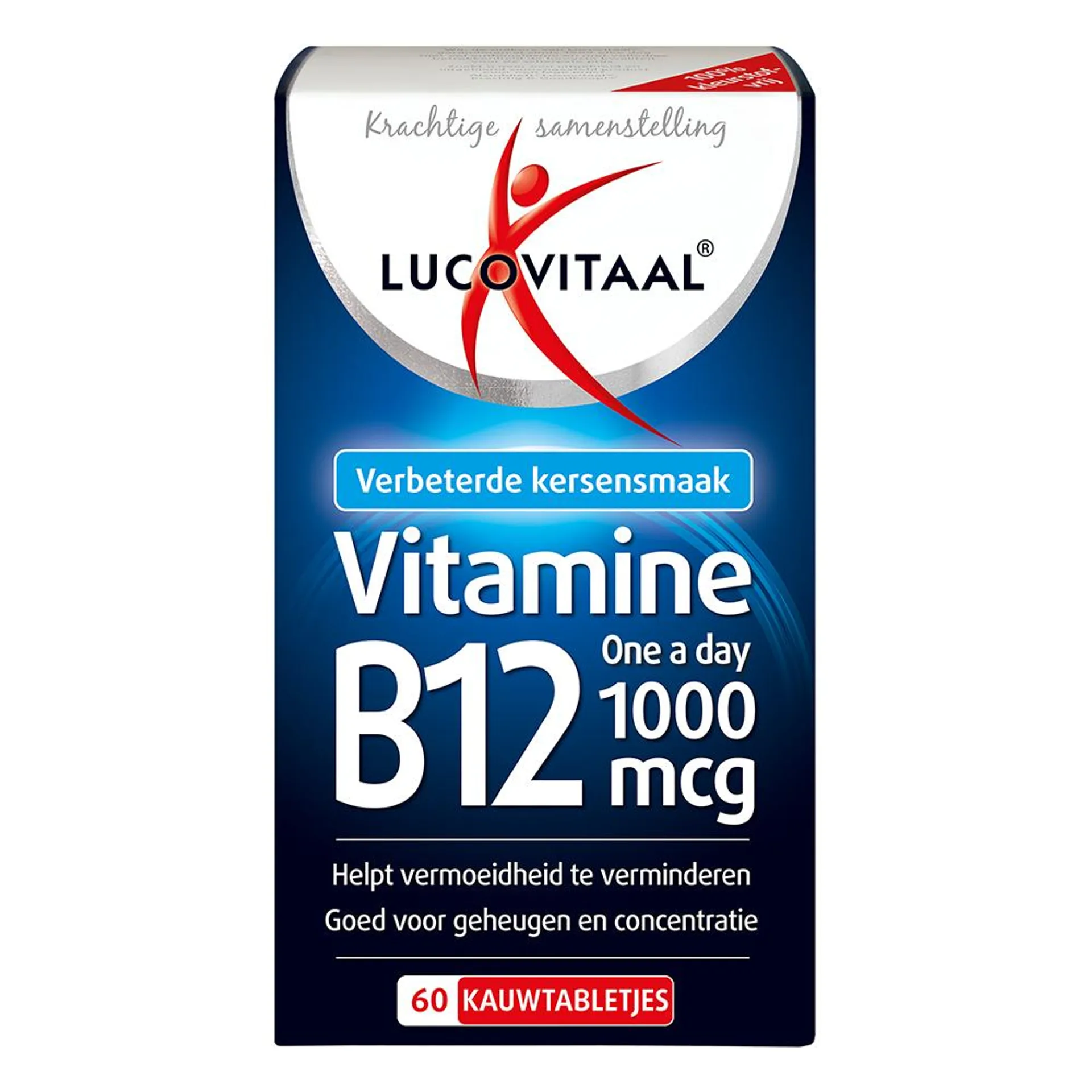 Lucovitaal Vitamine B12 1000mcg 60 kauwtabletten