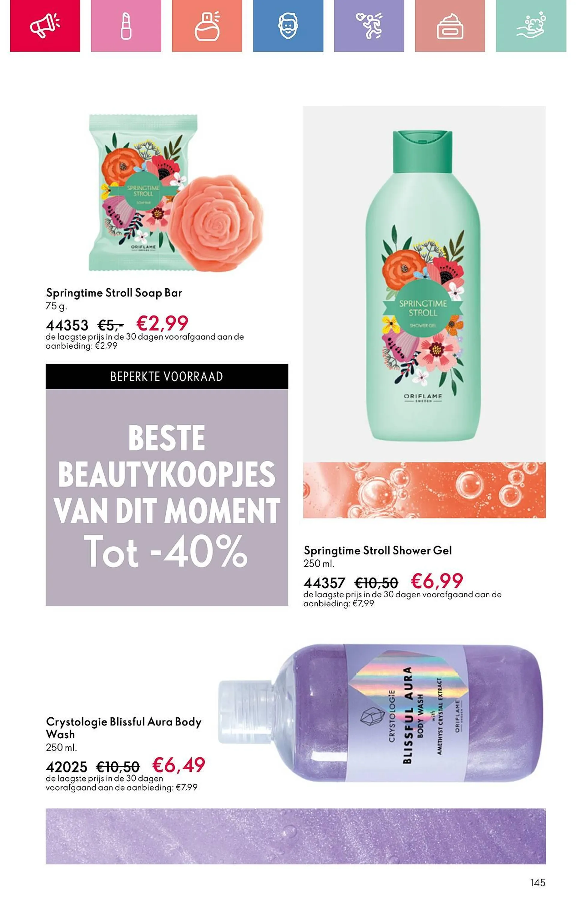 Oriflame folder van 7 mei tot 10 mei 2025 - Folder pagina 145