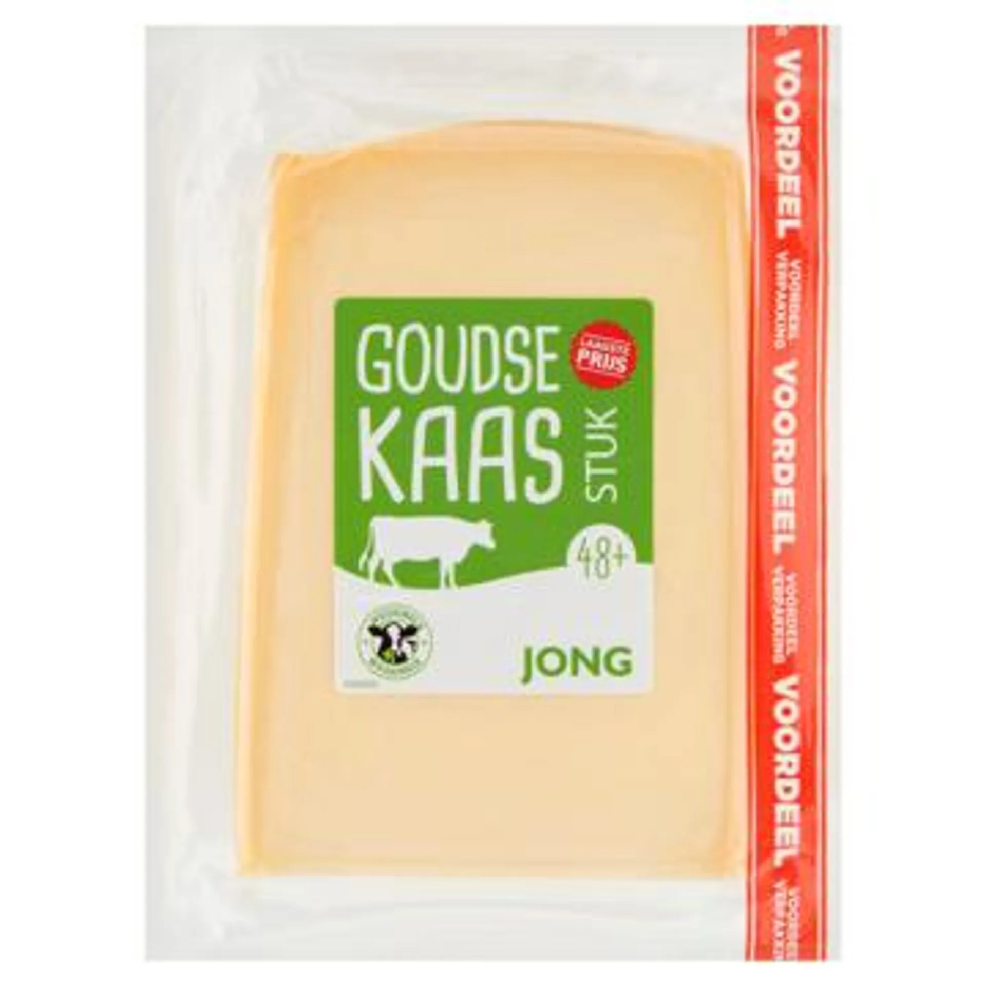 Goudse Kaas 48+ Jong Stuk Voordeelverpakking 1000g