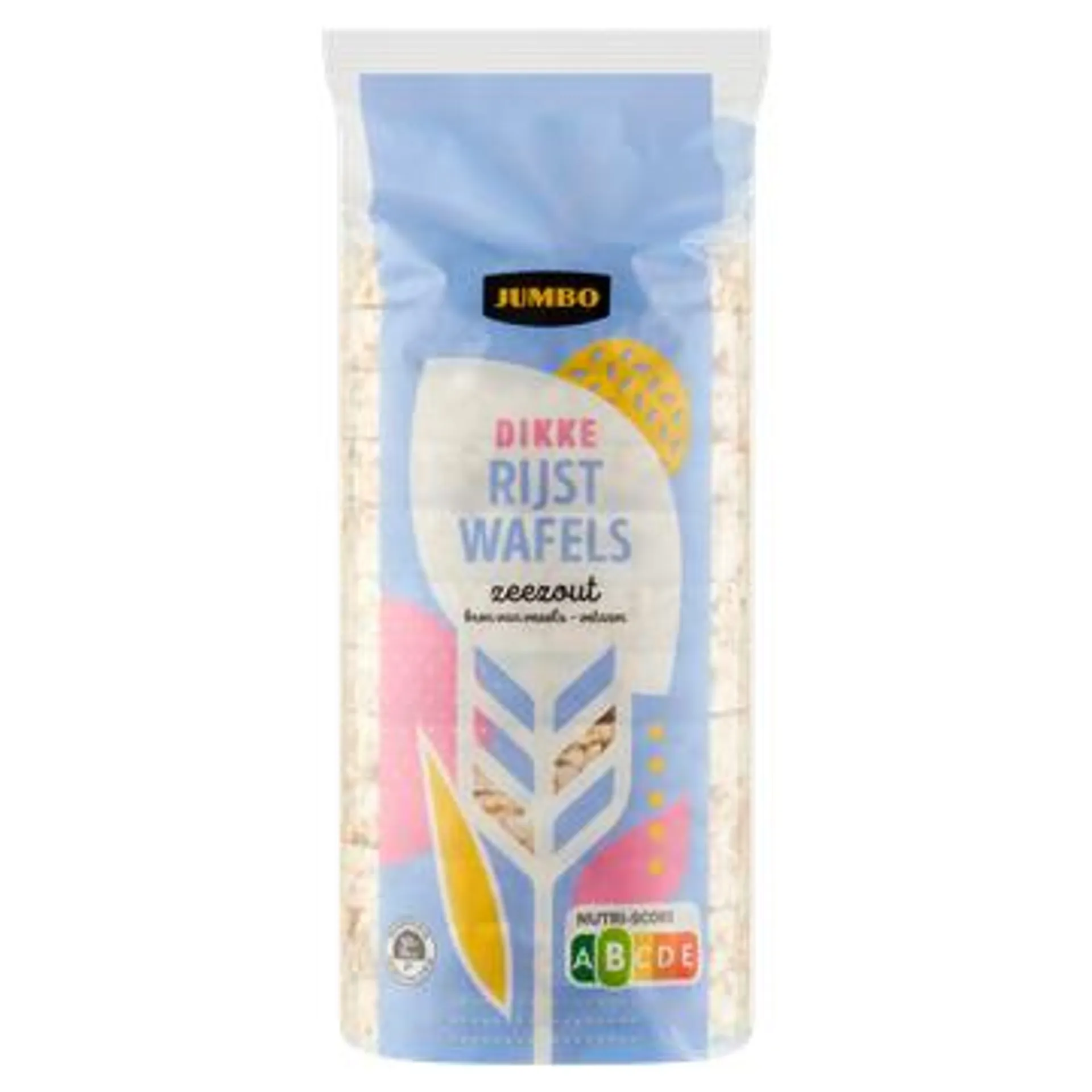 Jumbo Dikke Rijstwafels Zeezout 120g