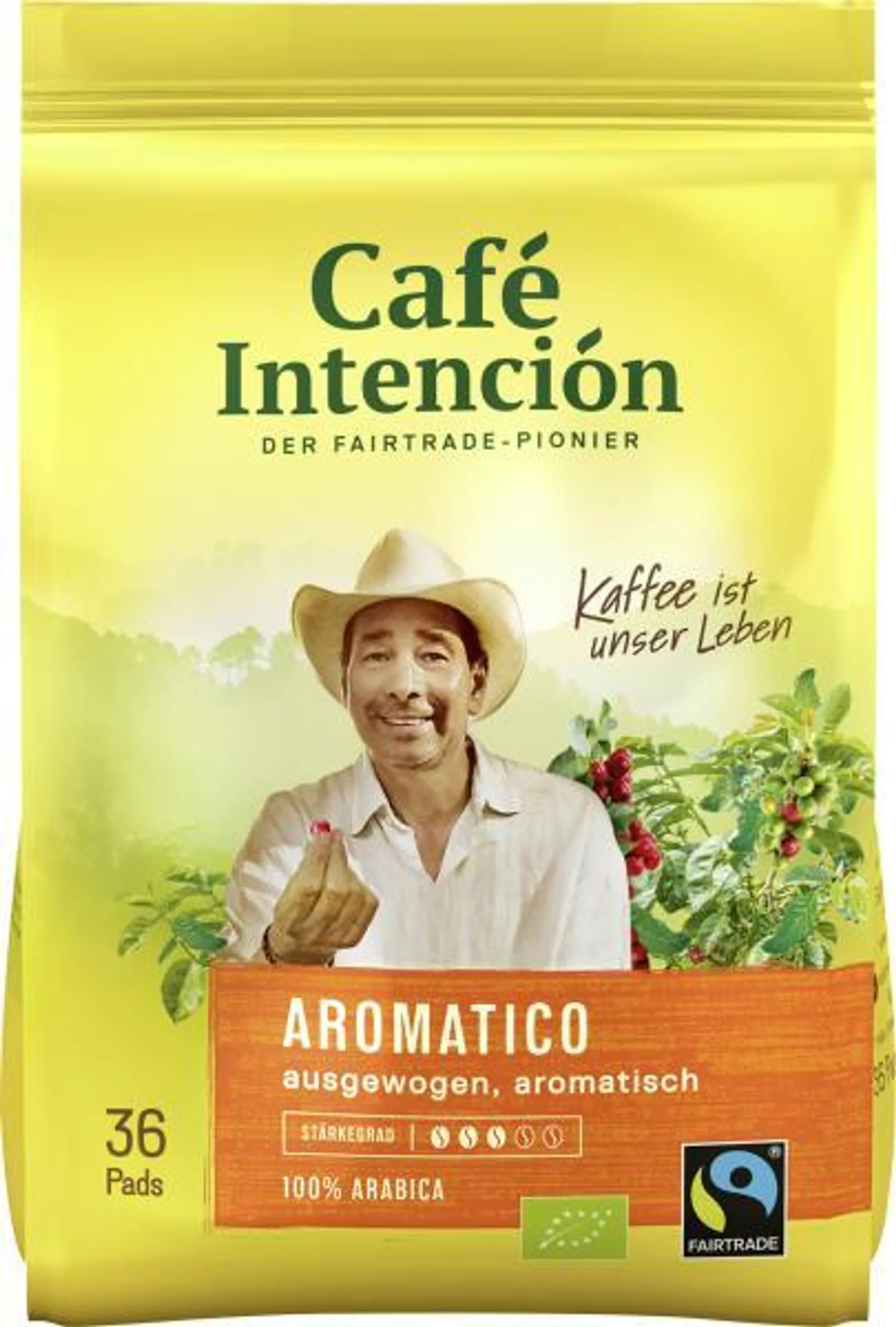 Café Intención Aromatico Pads 36er 252 g