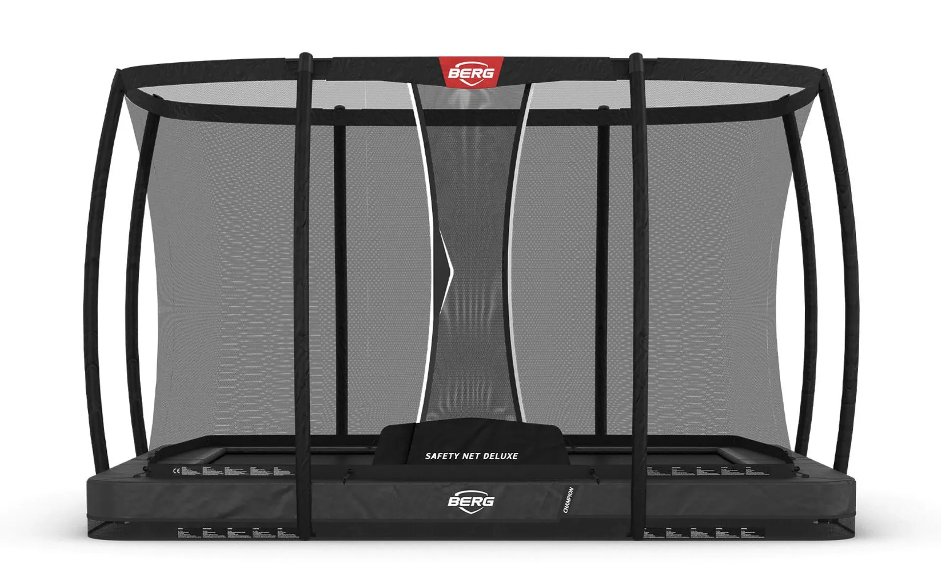 BERG Ultim Champion InGround 330 Grey + Safety Net Deluxe