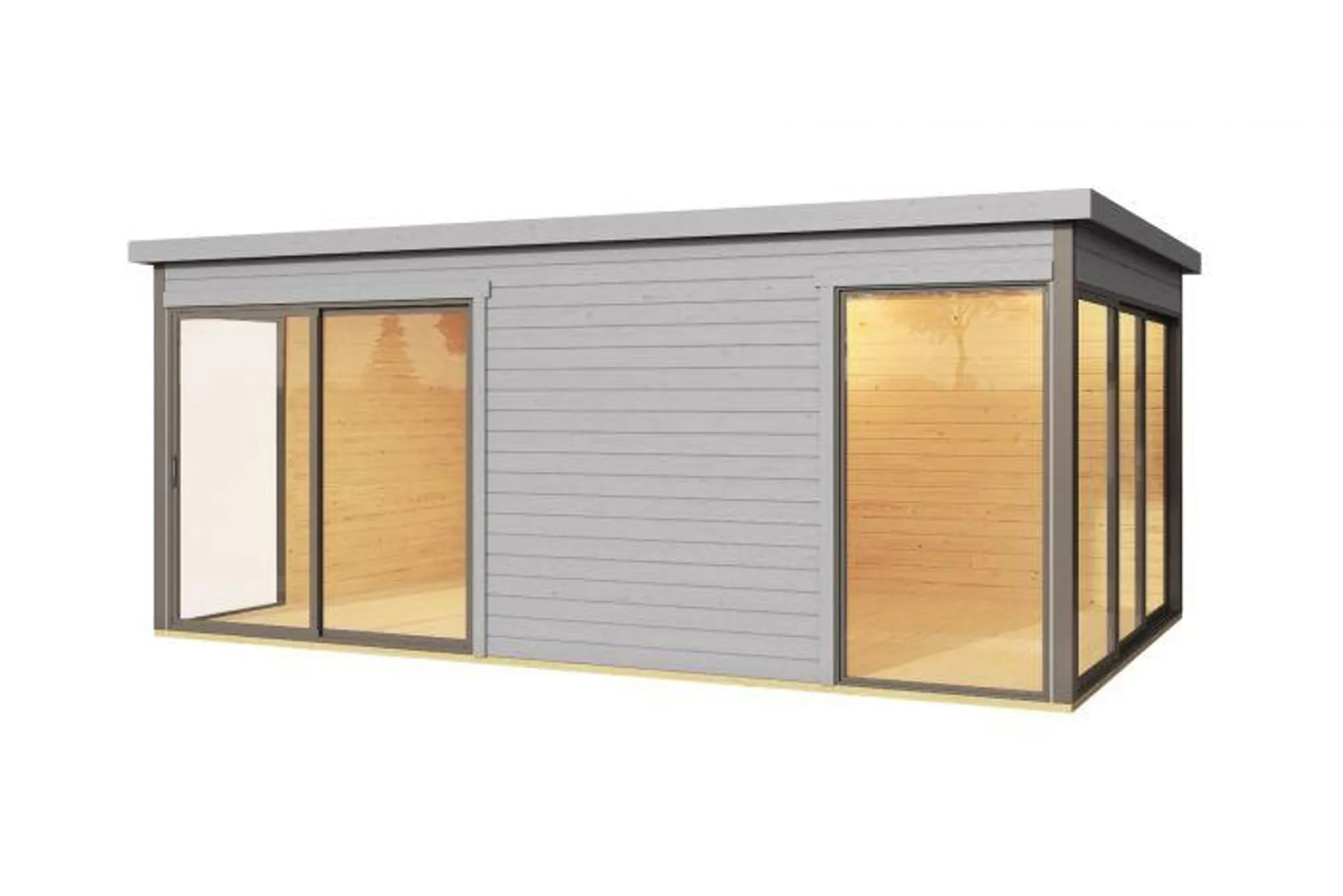 Lasita Maja Tuinhuis Domeo 3 Lightgrey/Anthracite