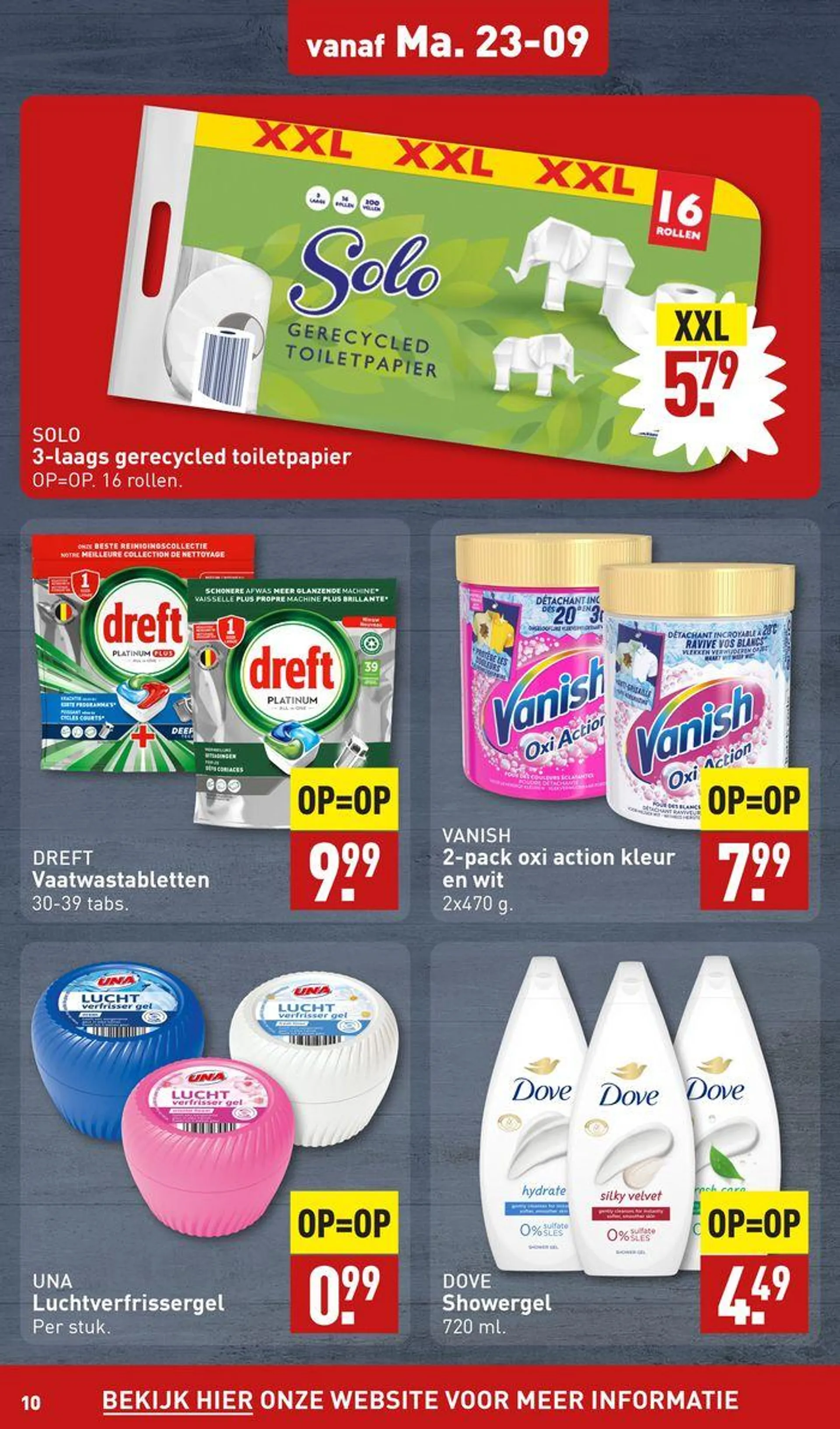 Topdeals voor alle klanten van 19 september tot 3 oktober 2024 - Folder pagina 10