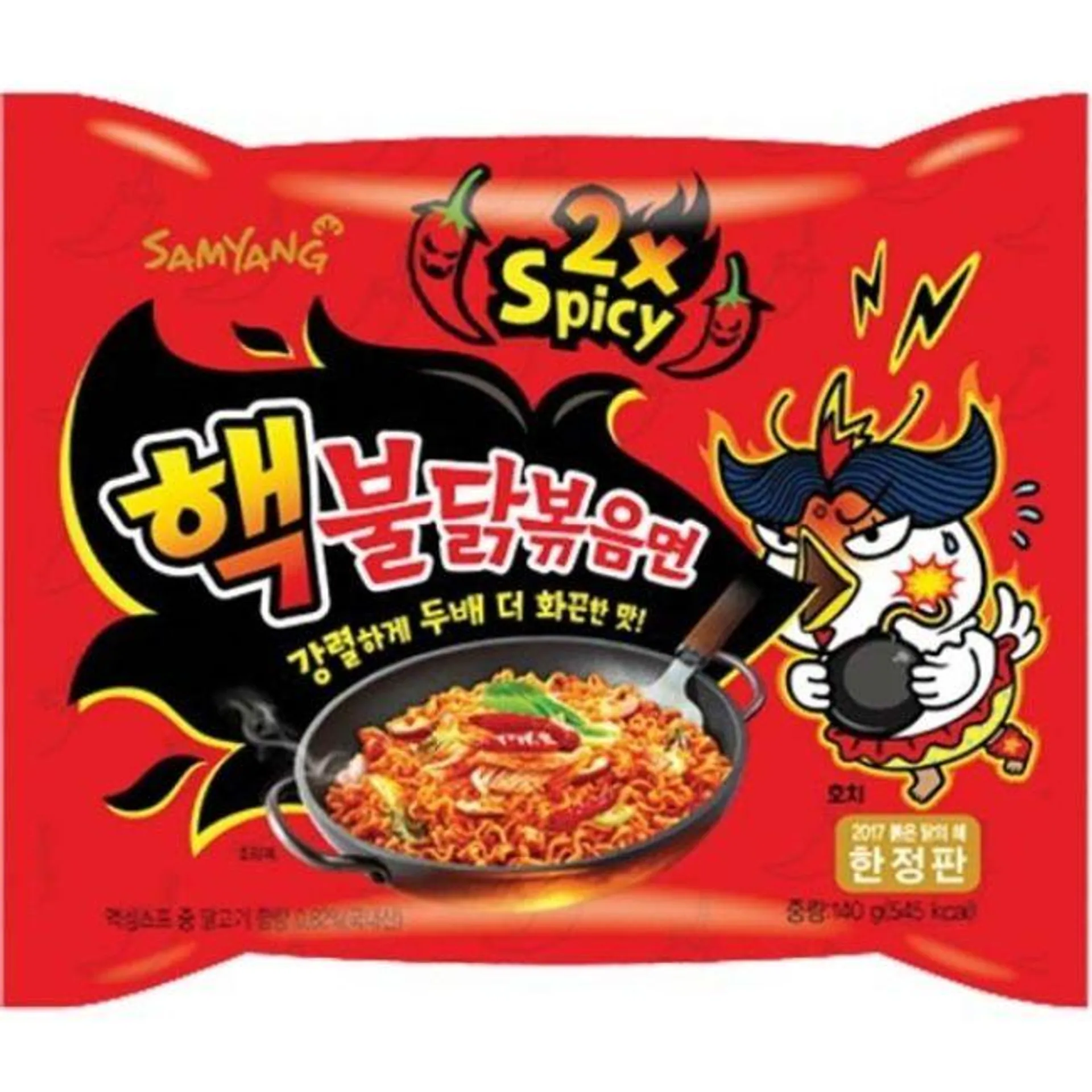 Samyang Instant Ramen met Pittige Kippensmaak (2x Pittig) 140g