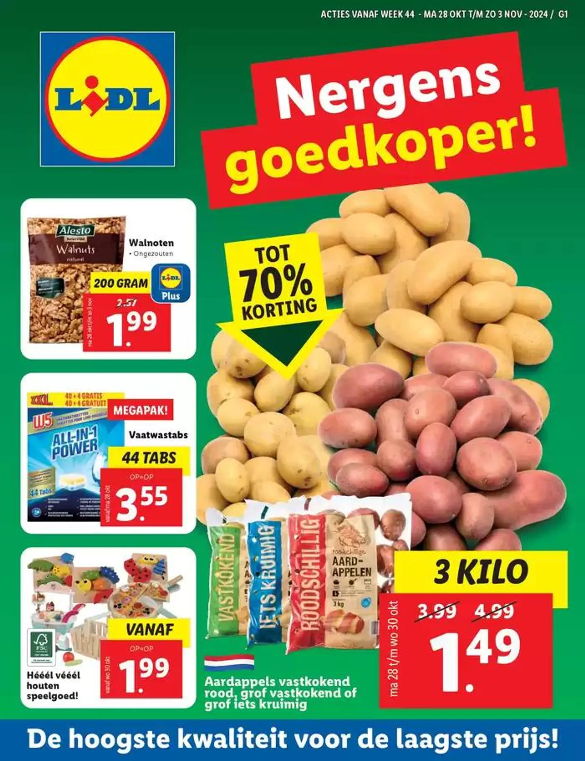 Geweldige kortingen op geselecteerde producten van 24 oktober tot 6 november 2024 - Folder pagina 1