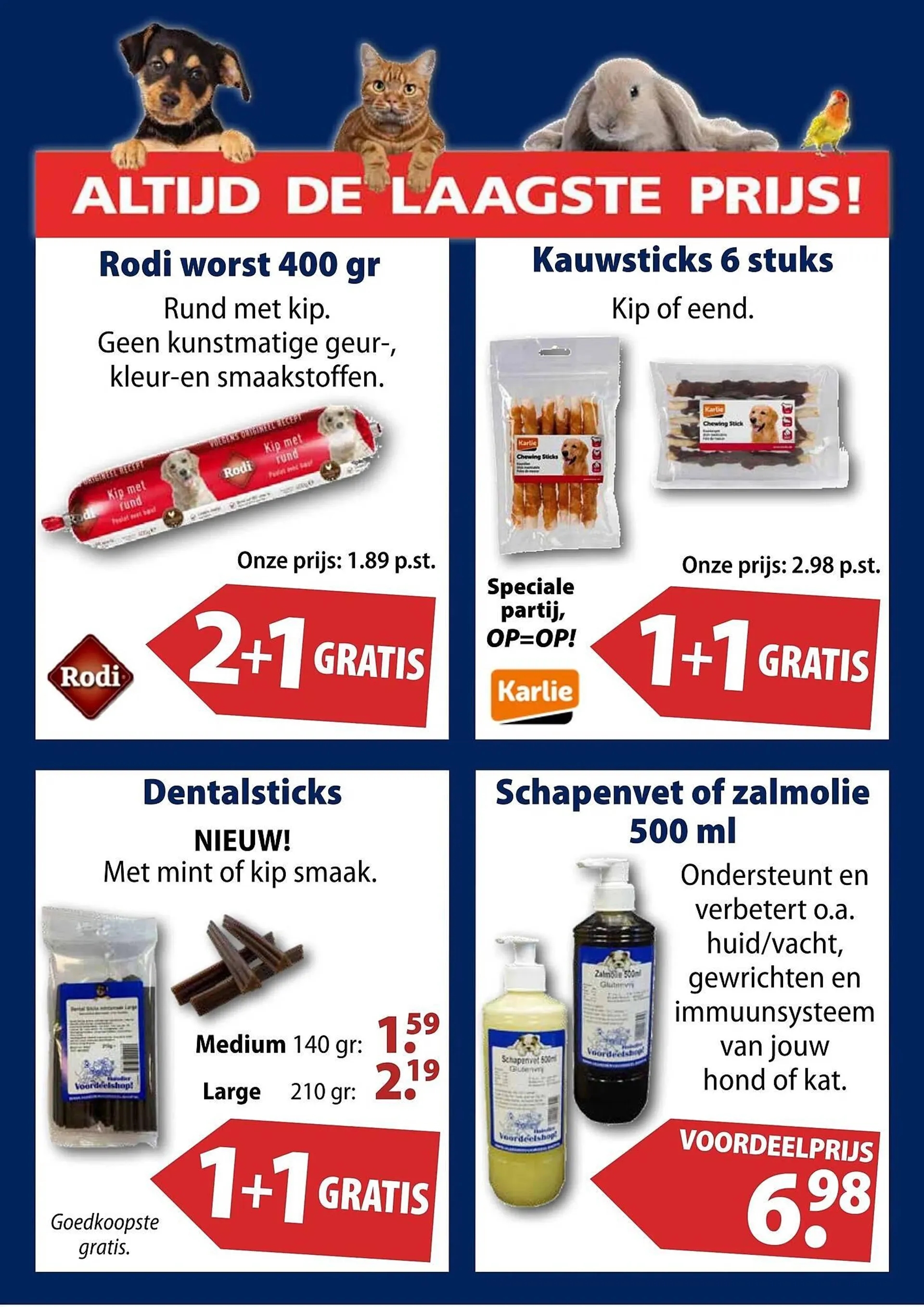 Huisdier Voordeelshop folder van 3 mei tot 20 mei 2025 - Folder pagina 5