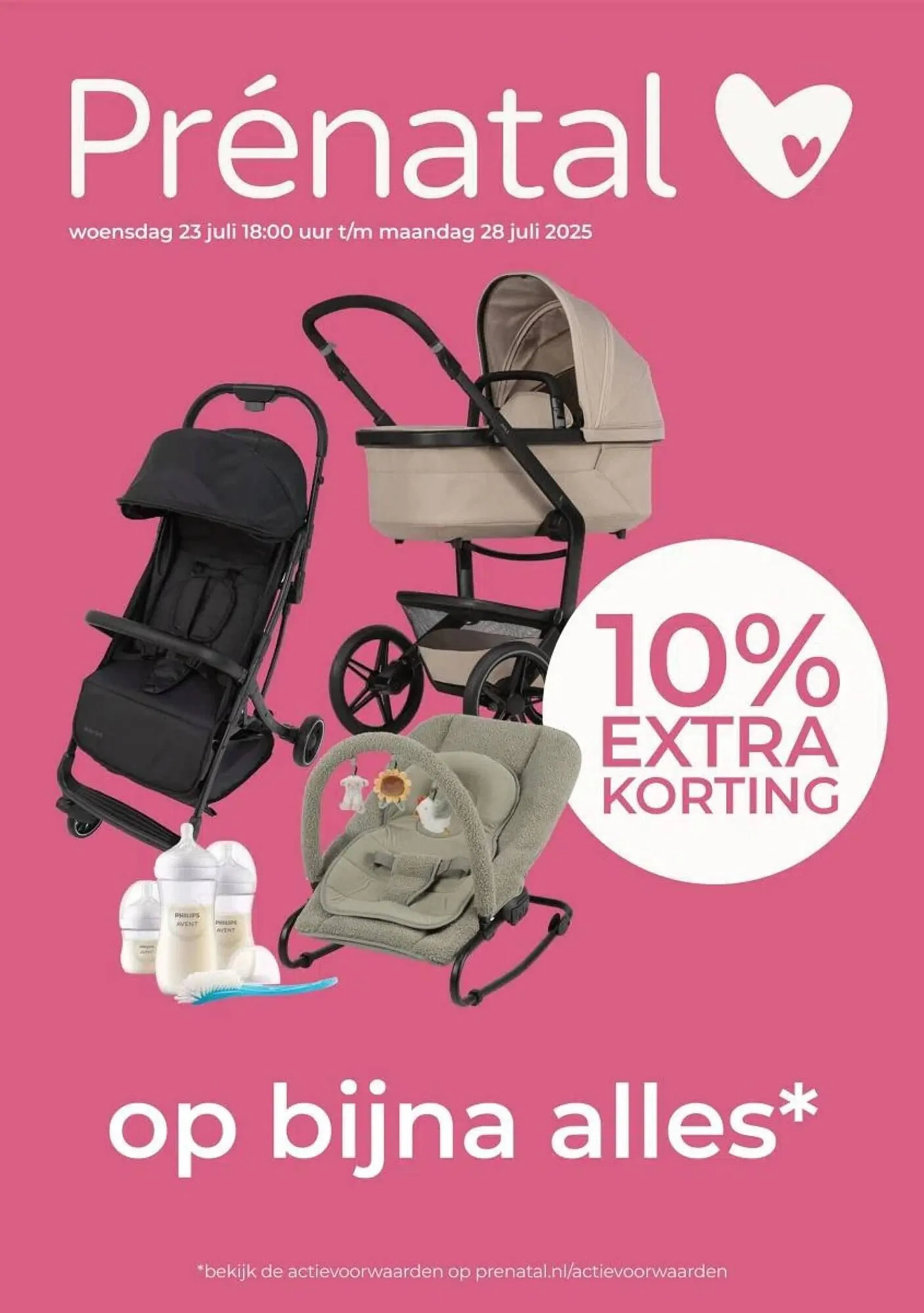 Prenatal folder van 23 juli tot 27 juli 2025 - Folder pagina 1