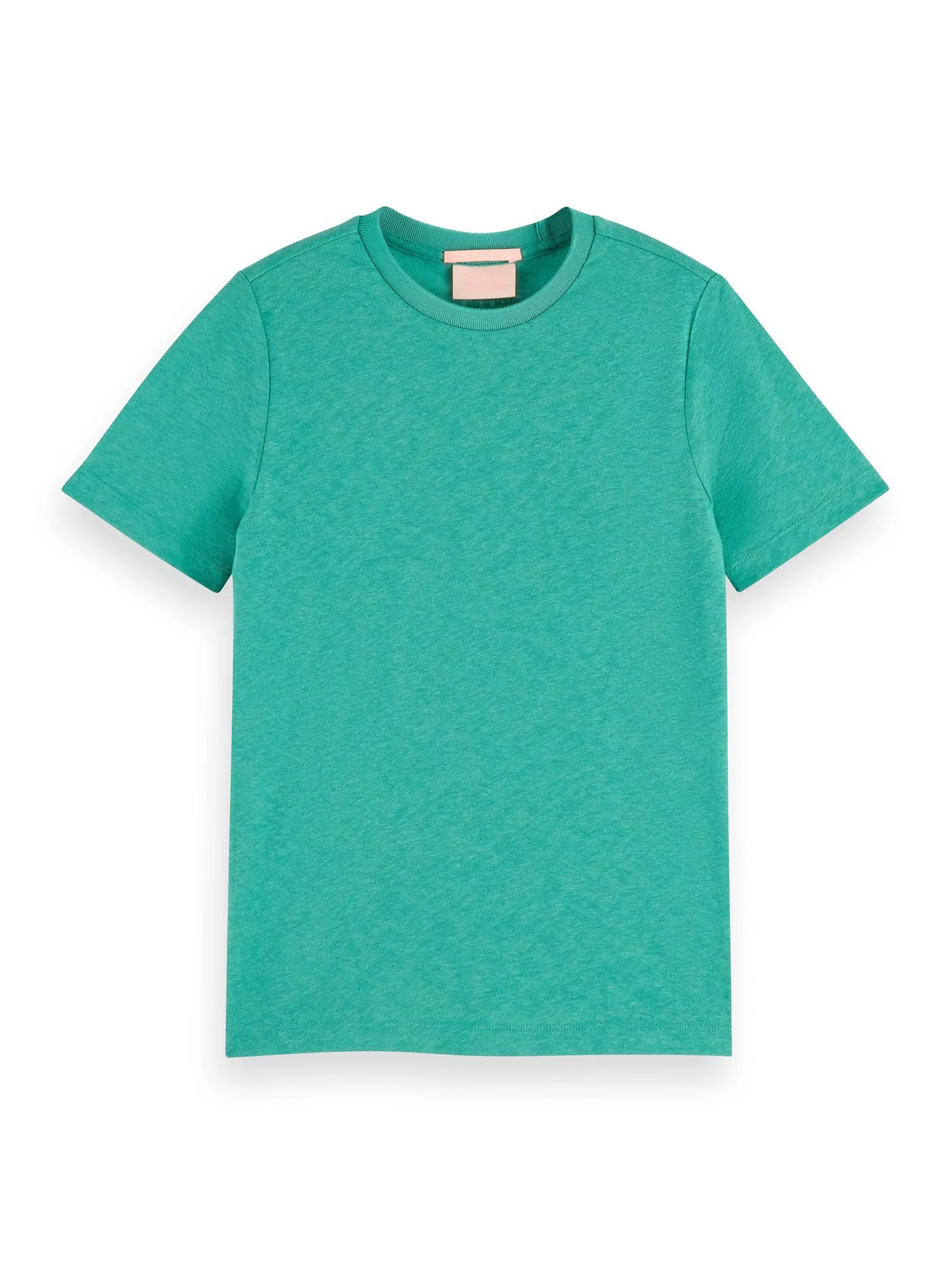 Slim-fit linen blend T-shirt