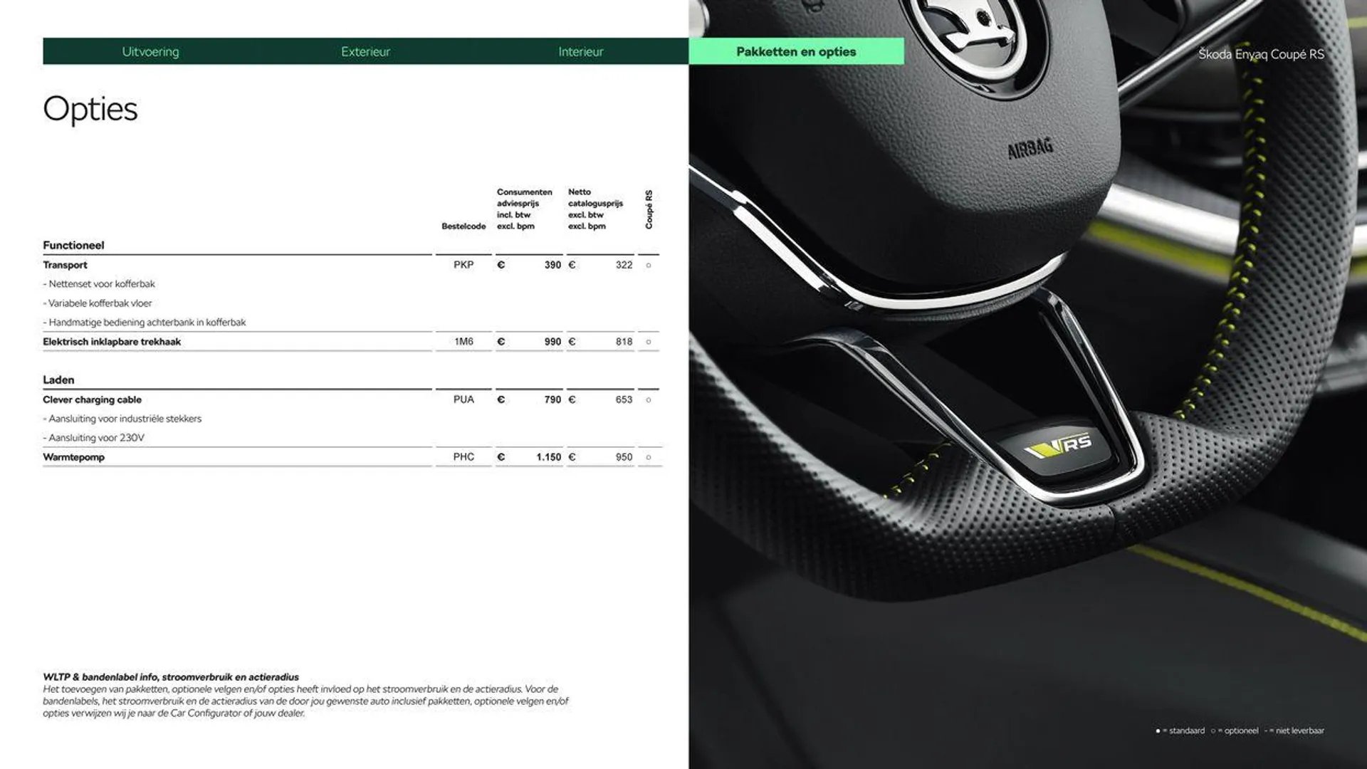 Škoda Enyaq Coupé RS prijslijst per 1 juni 2024 - 11