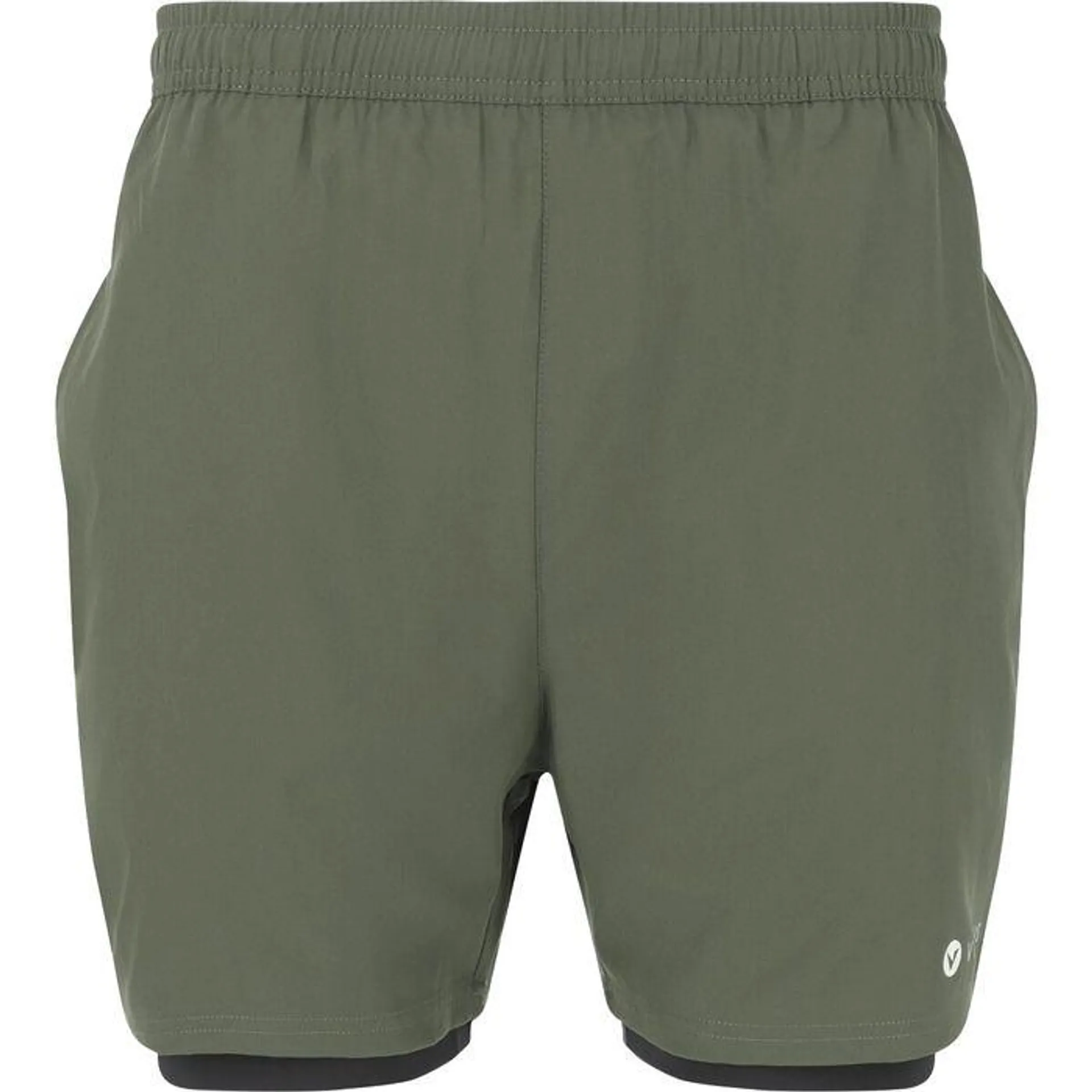 Zayne 2-in-1 short heren agave green